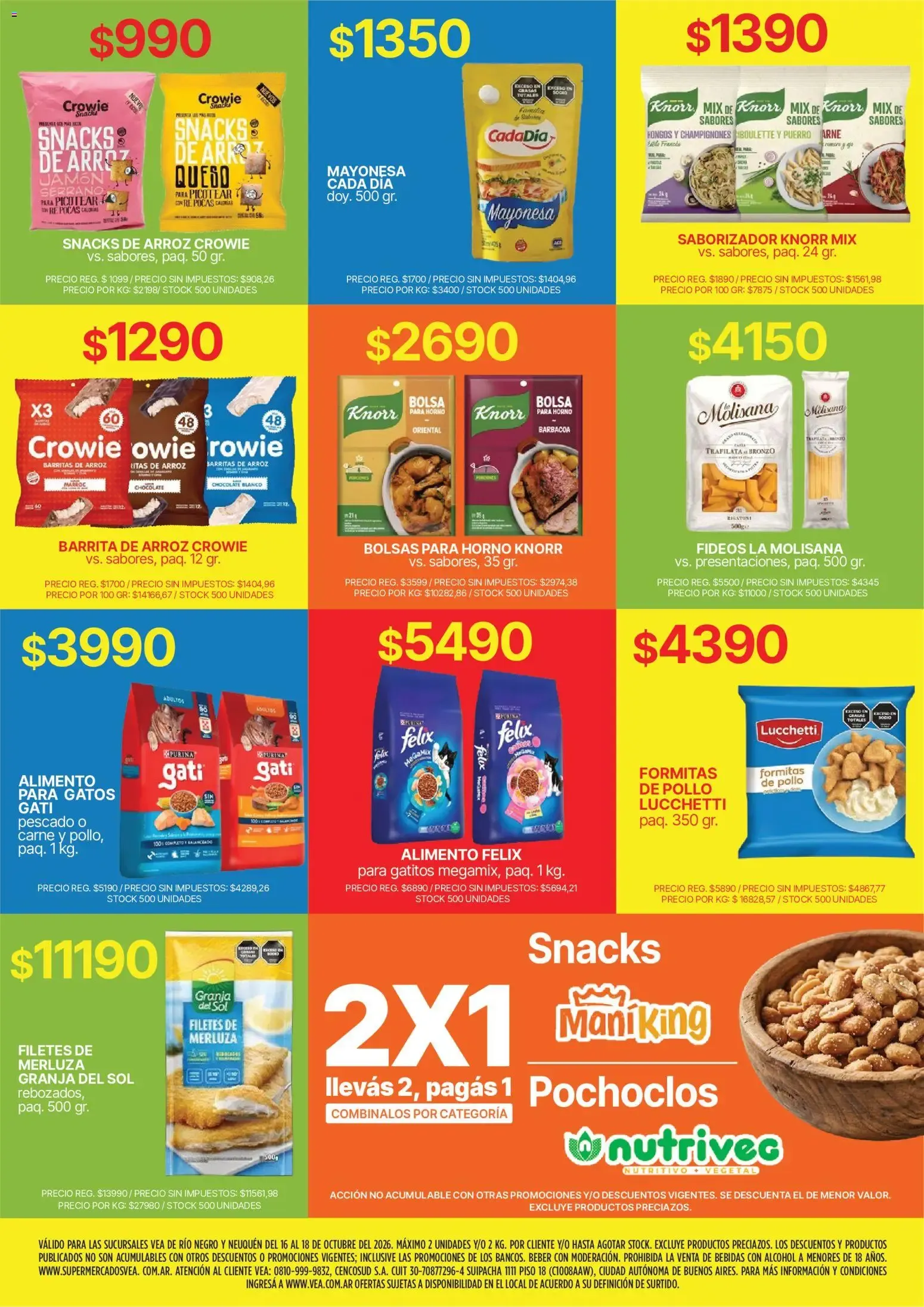 Ofertas de Vea - Fin de semana de Río Negro y Neuquén del 16/10/2026 - 18/10/2026 16 de octubre al 18 de octubre 2026 - Página 7 del catálogo