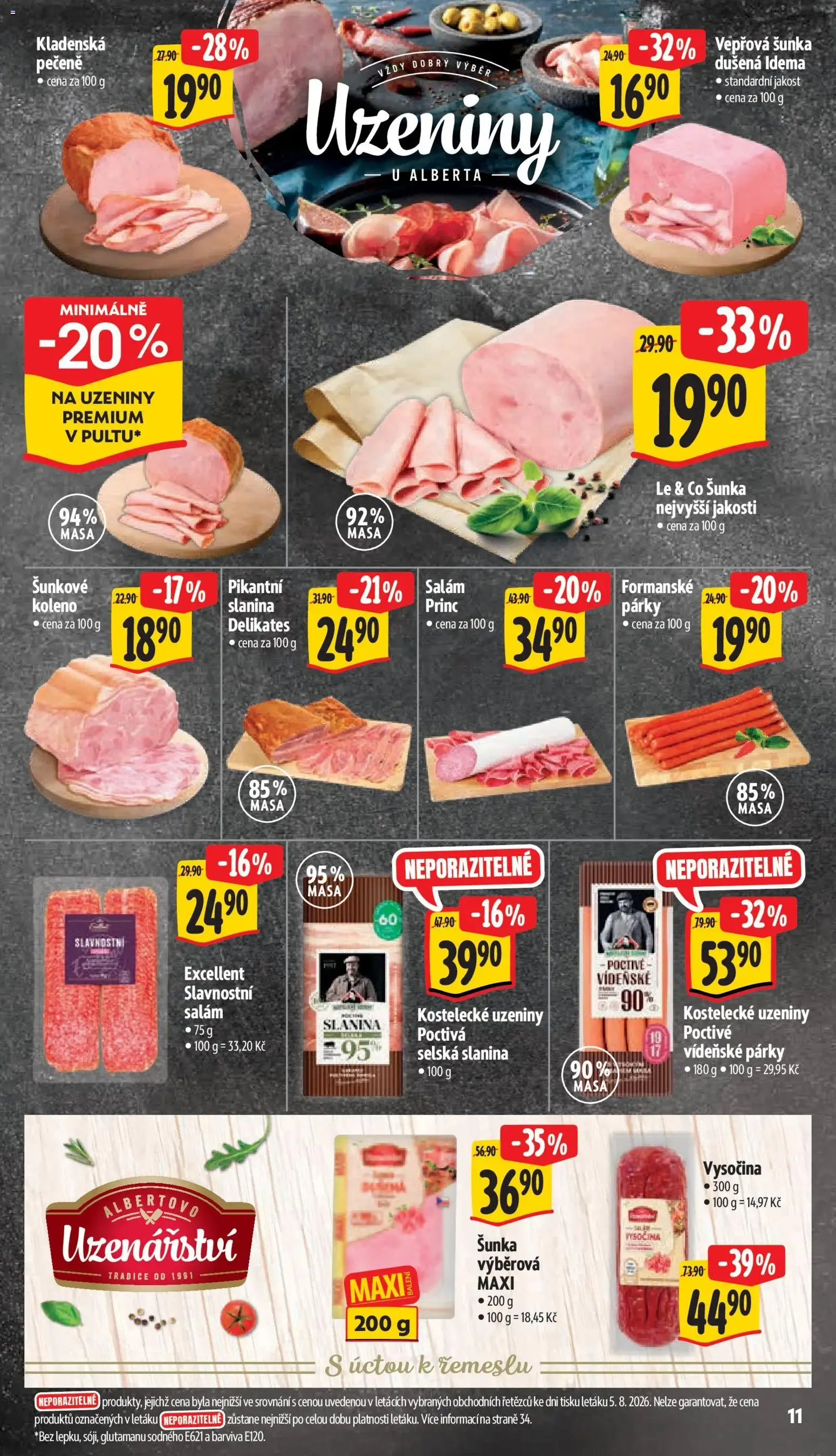 Albert leták - Hypermarket - Strakonice od 12.08.2026 - Akční leták - 12. srpna 18. srpna 2026 - Page 19