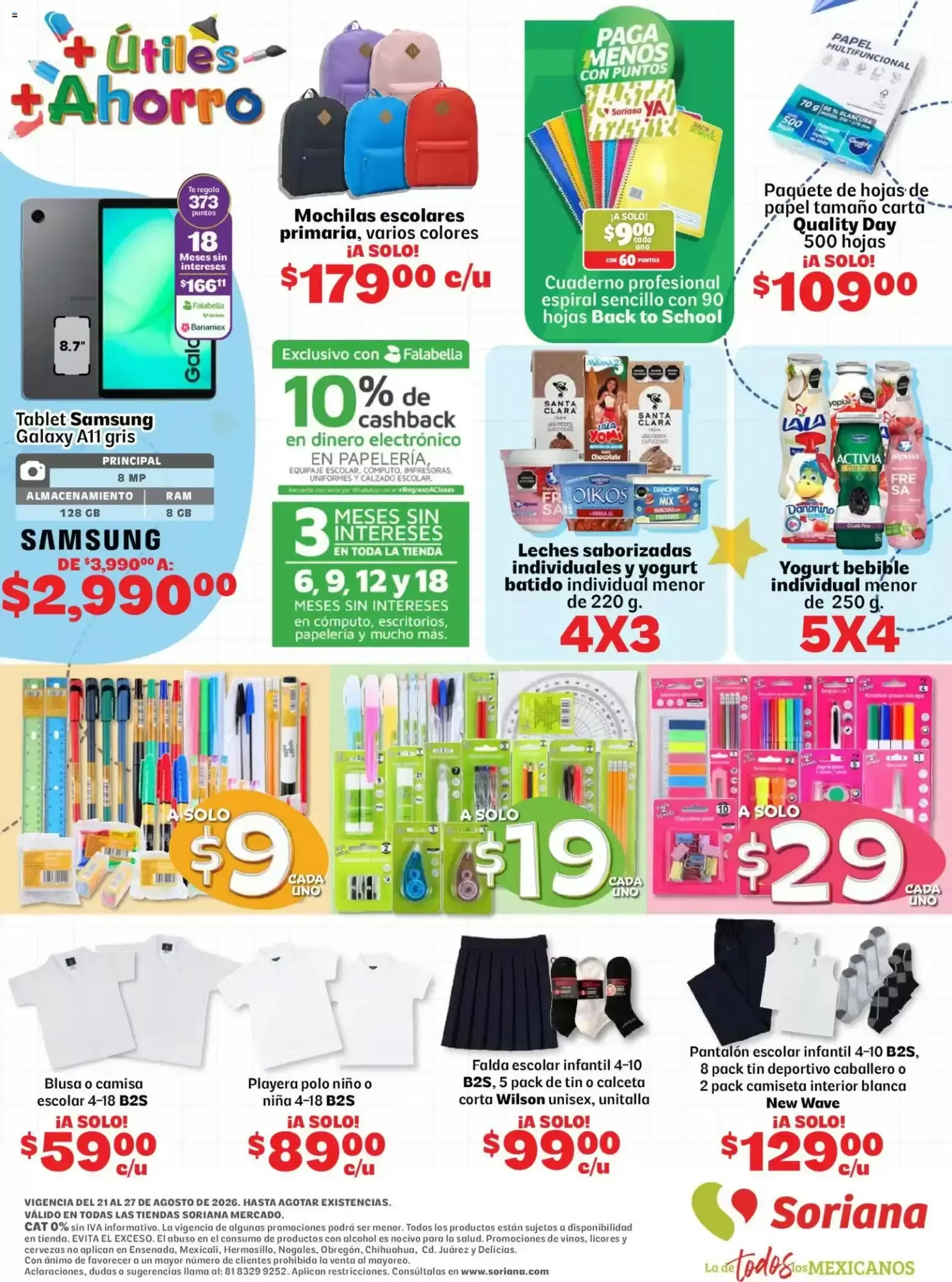 Catálogo de Folleto Soriana Mercado 21 de agosto al 27 de agosto 2026 - Pagina 8