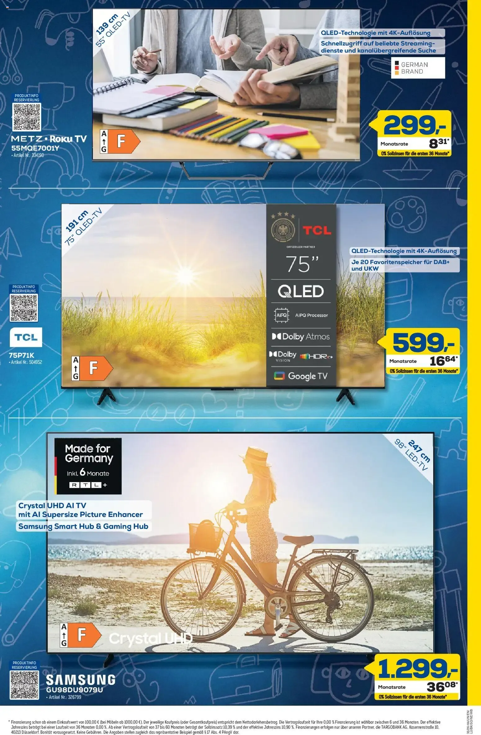 Euronics Berlet: Genau Richtig. Ferien-Endspurt Geniessen. von 20. August bis 26. August 2026 - Prospekt seite 3