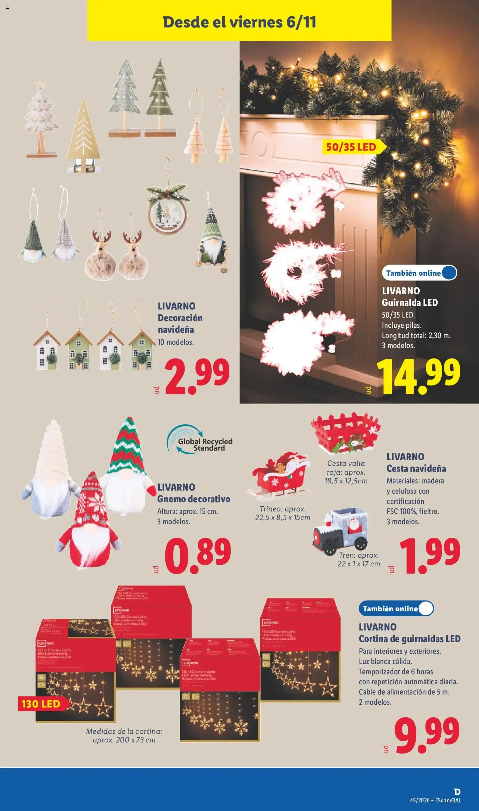 Catálogo de Lidl folleto de bazar del 02/11/2026 | Ofertas 2 de noviembre al 8 de noviembre 2026 - Página 23