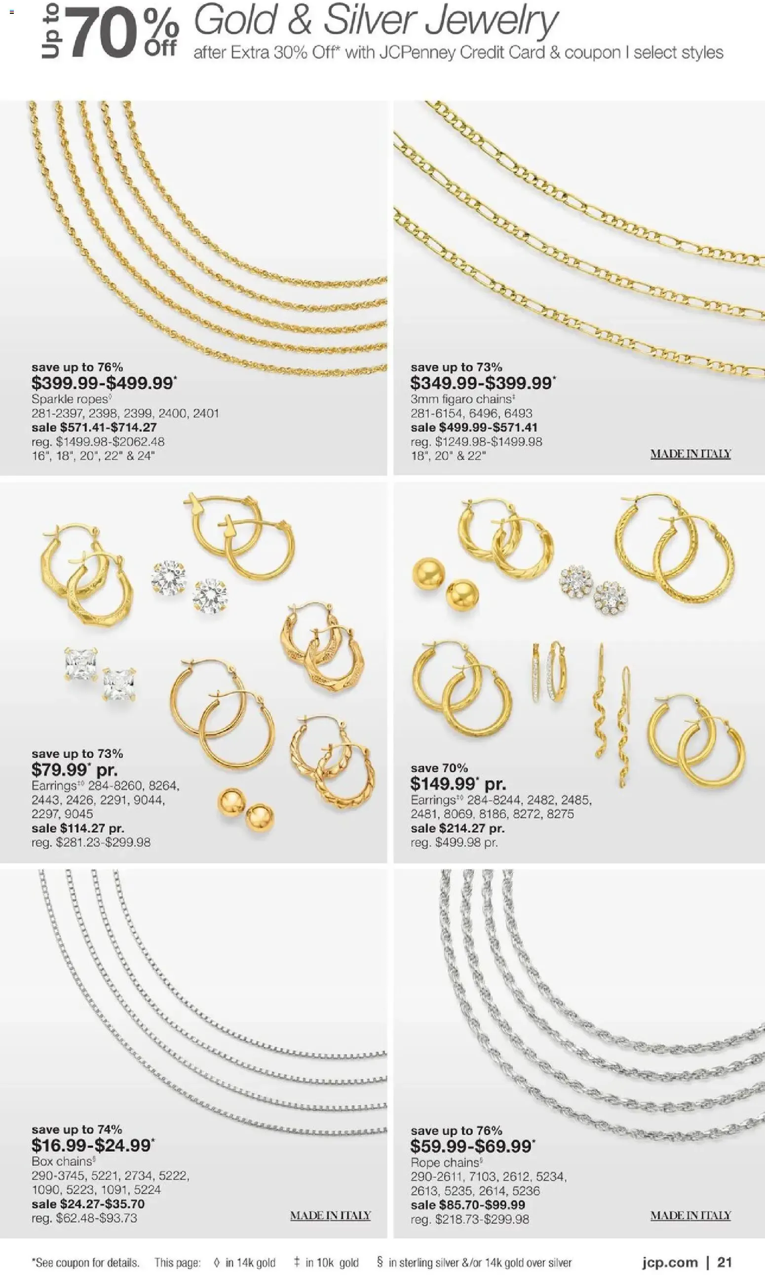 Weekly ad JCPenney: Our Biggest Jewelry Sale of the Season from May 29 to June 21 2026 - Page 20
