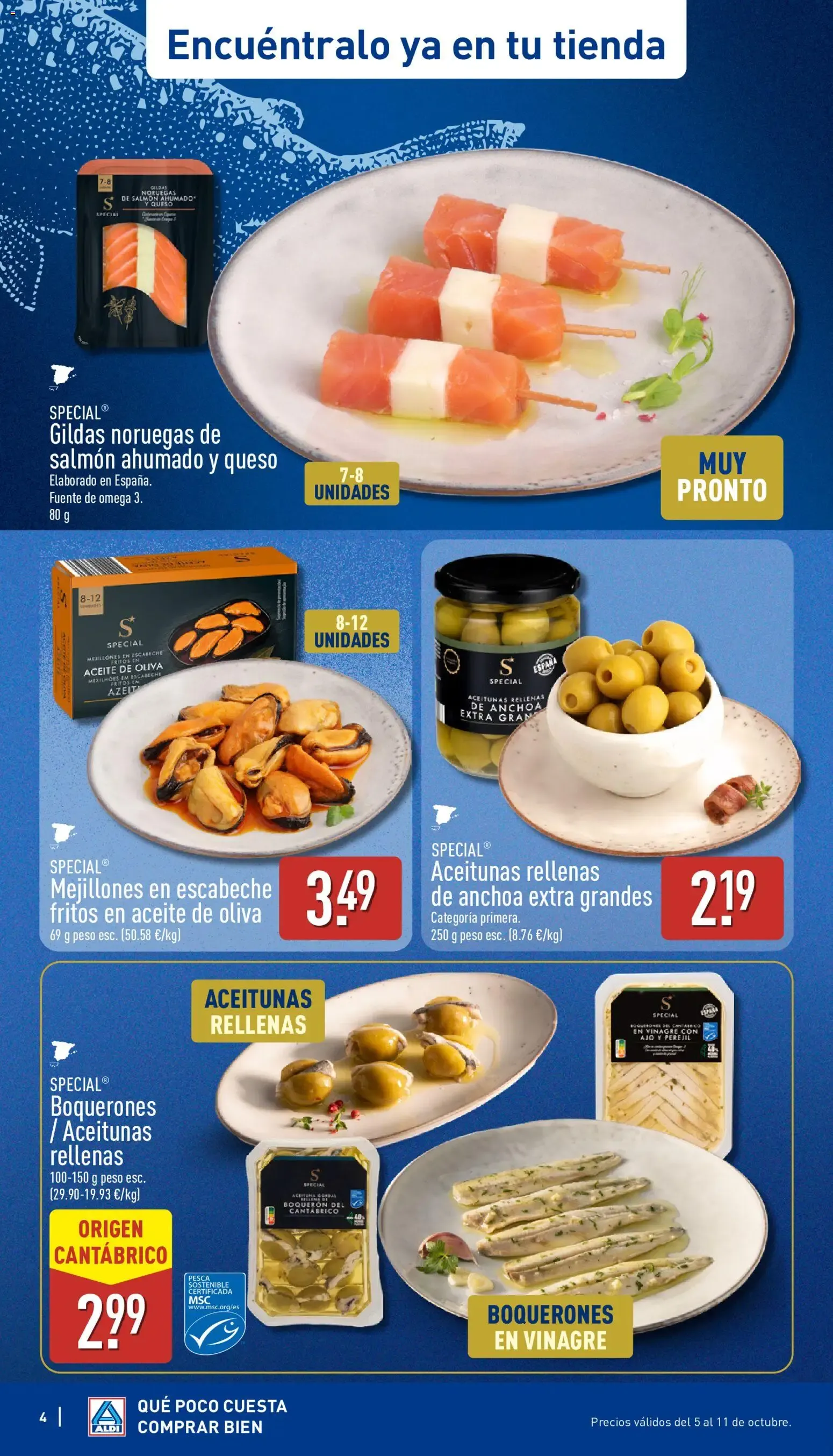 Catálogo de Aldi Special Calidad Gourmet al mejor precio 5 de octubre al 31 de diciembre 2026 - Página 4