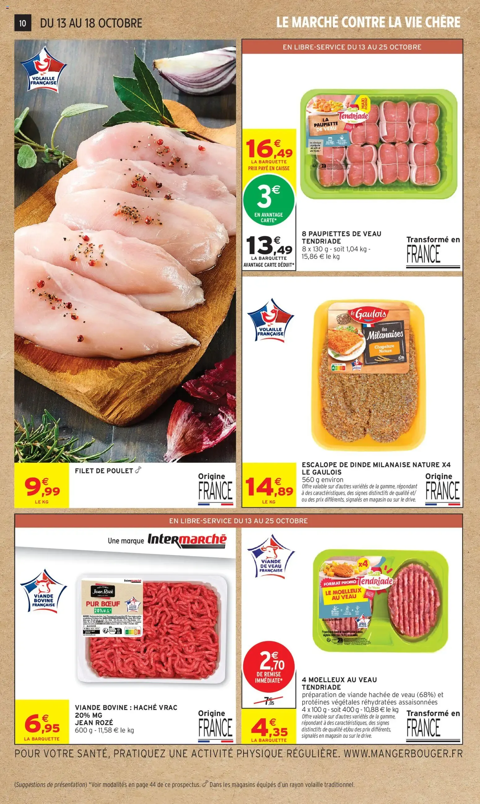 Intermarché Découvrez nos offres de la semaine à partir du 13/10/2026 - promo en ligne du 13 octobre au 25 octobre 2026 - Catalogue page 10