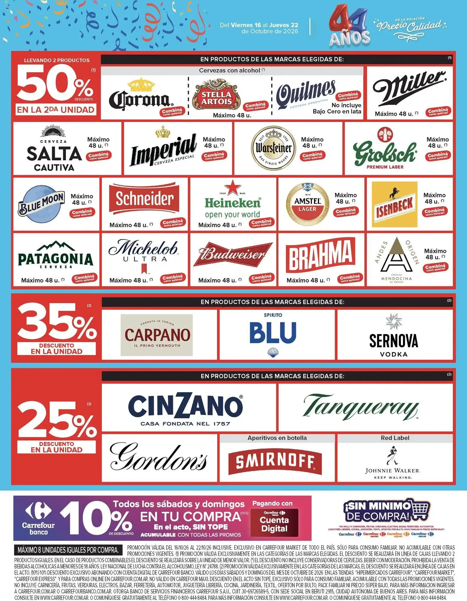 Ofertas de Carrefour Market catálogo del 16/10/2026 - 22/10/2026 16 de octubre al 22 de octubre 2026 - Página 17 del catálogo