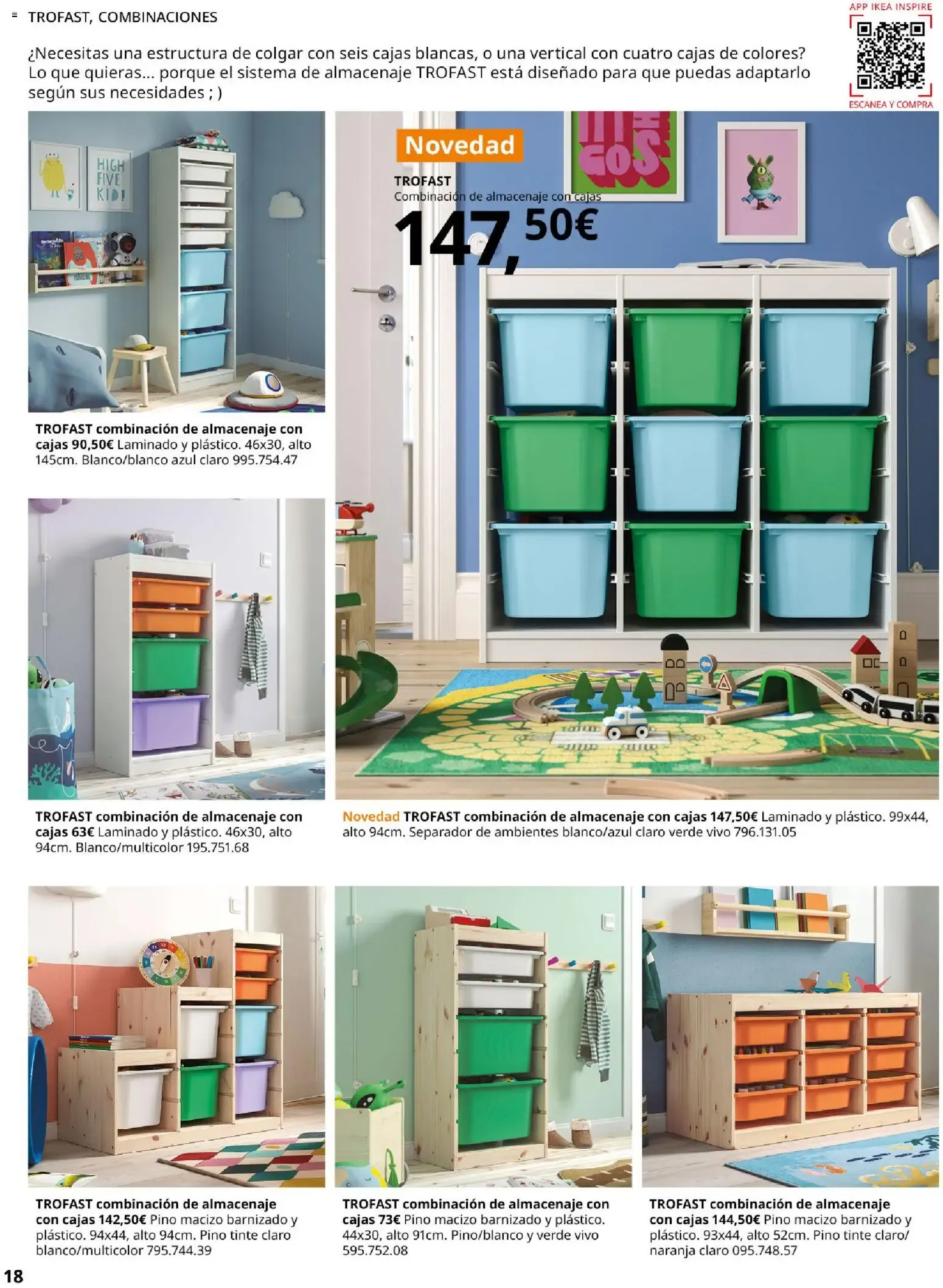 Catálogo de IKEA Almacenaje Infantil y Guía de Compra 1 de febrero al 31 de agosto 2026 - Página 18