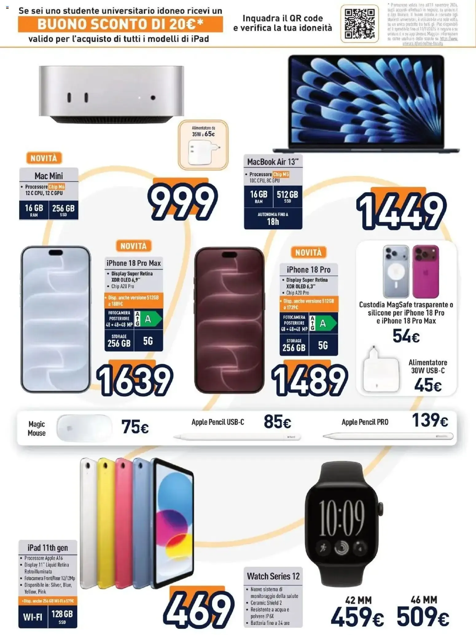 Nuovo Unieuro volantino Più gusto alle tue passioni dal 12/10/2026 > offerte anteprima 🛍️ da 12 ottobre a 29 ottobre di 2026 - Pagina del volantino 12