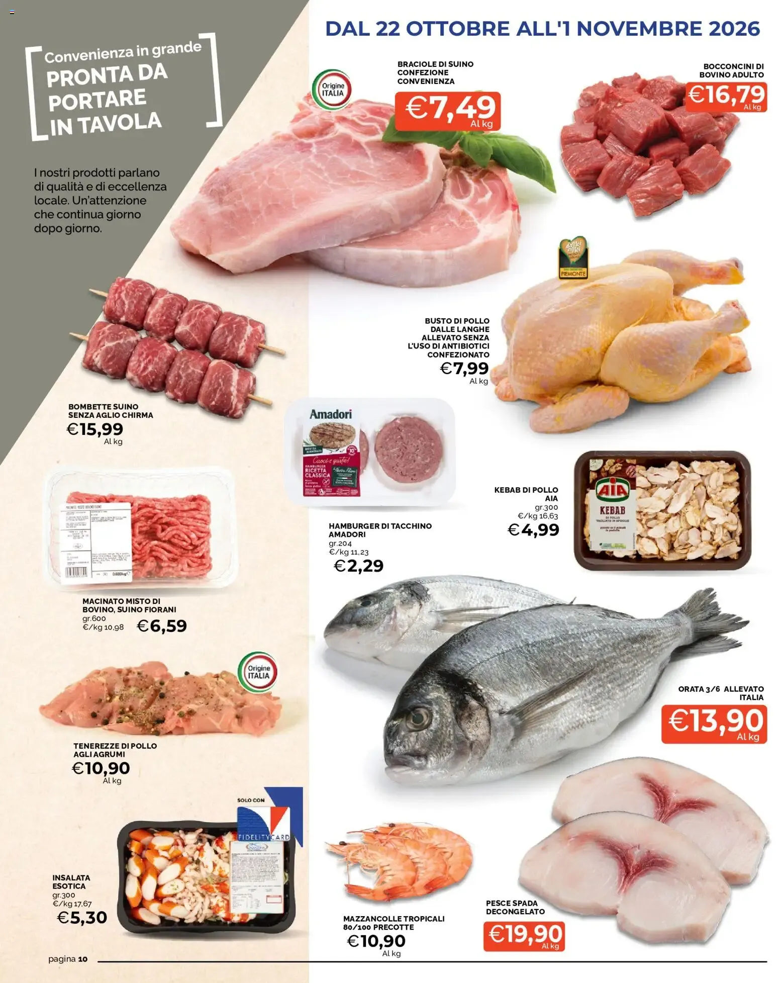 Mercatò volantino dal 22/10/2026 - online Offerte da 22 ottobre a 1 novembre di 2026 - Pagina del volantino 10