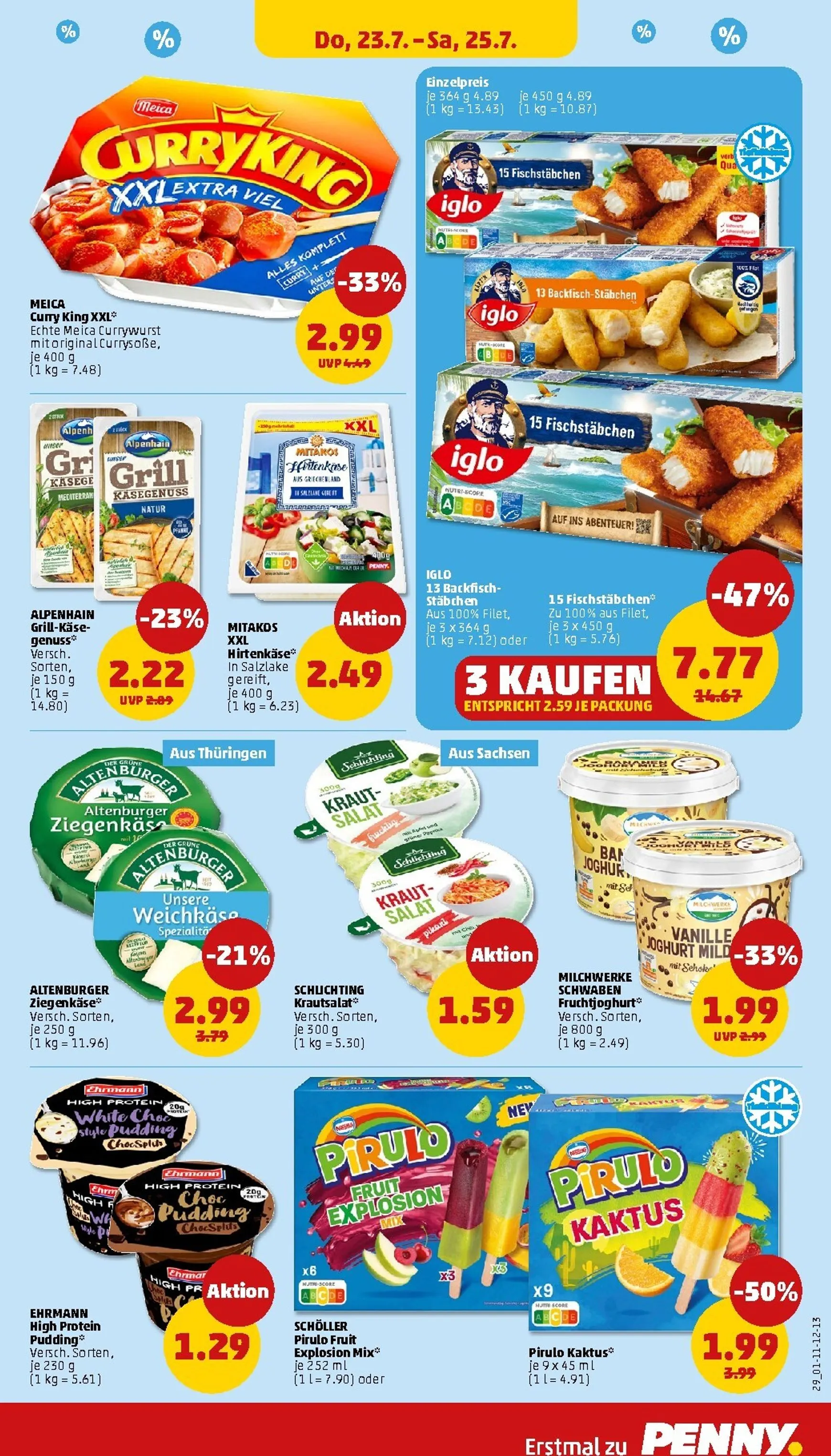 PENNY Prospekt nächste Woche – von Montag 20.07.2026 bis Samstag 25.07.2026 von 20. Juli bis 25. Juli 2026 - Prospekt seite 33