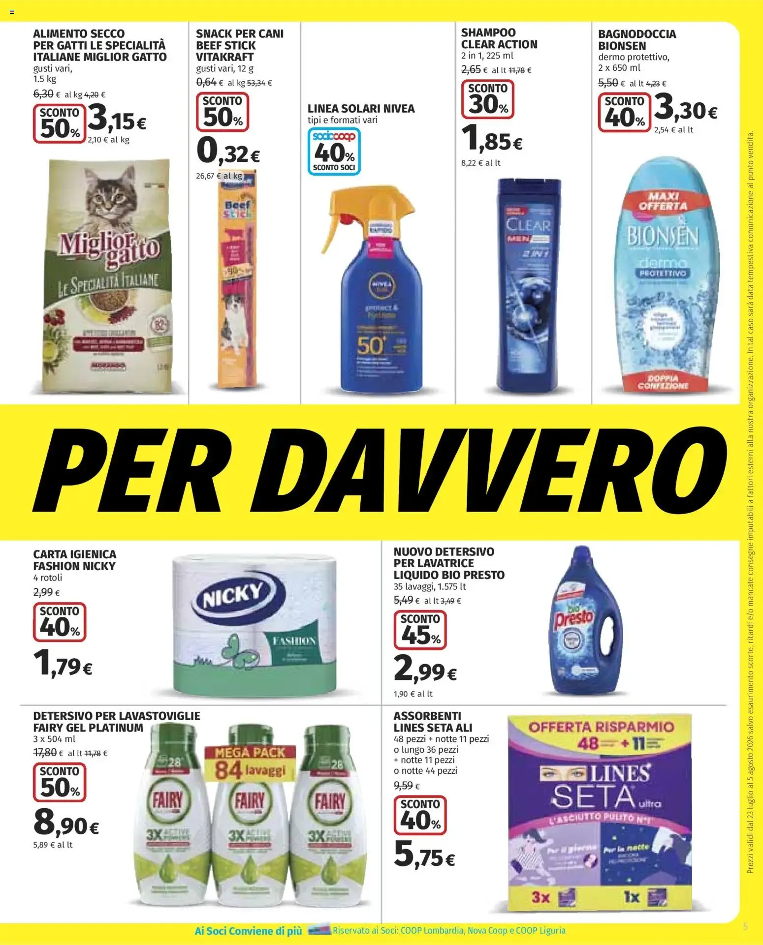 Volantino COOP Anteprima dal 23/07/2026 > NUOVO Promozioni da 23 luglio a 5 agosto di 2026 - Pagina del volantino 5