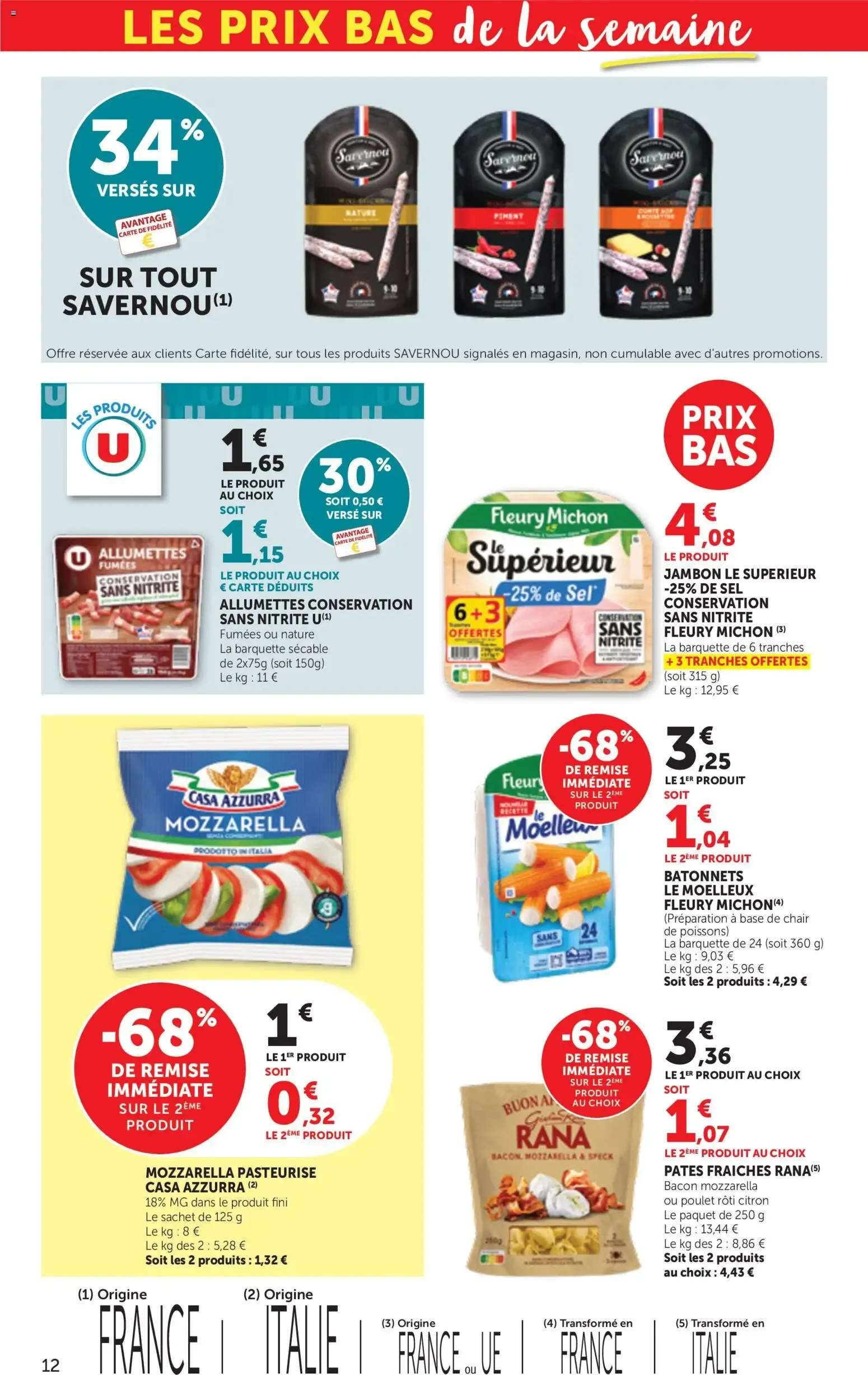 bi1 Supermarché - Coup d'envoi DES PRIX BAS du 9 juin au 21 juin 2026 - Catalogue page 12