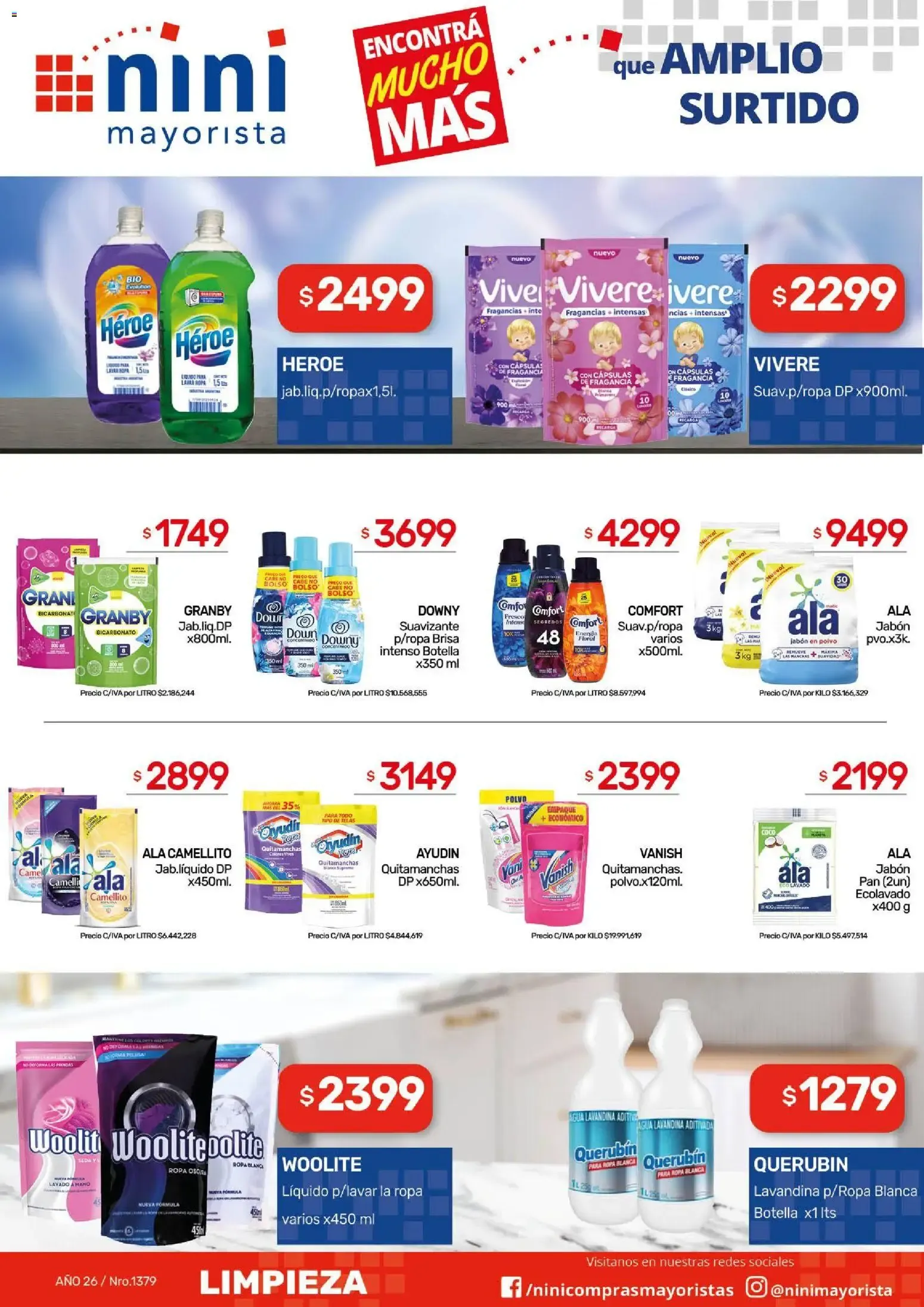 Ofertas de NINI Mayorista catálogo del 28/09/2026 - 04/10/2026 28 de septiembre al 4 de octubre 2026 - Página 10 del catálogo