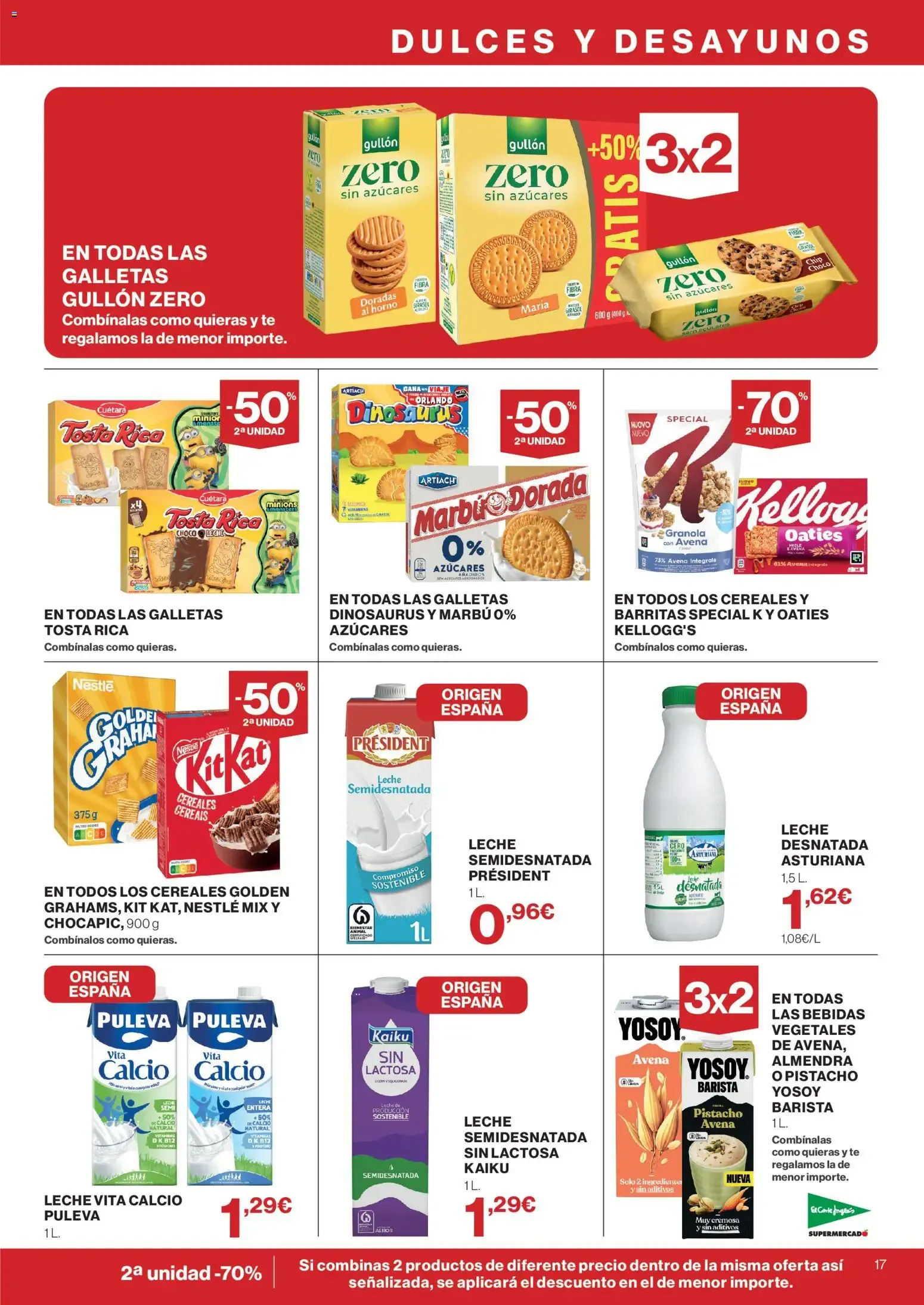 Catálogo de El Corte Inglés Super Otoño Súper 3x2 28 de octubre al 10 de noviembre 2026 - Página 17