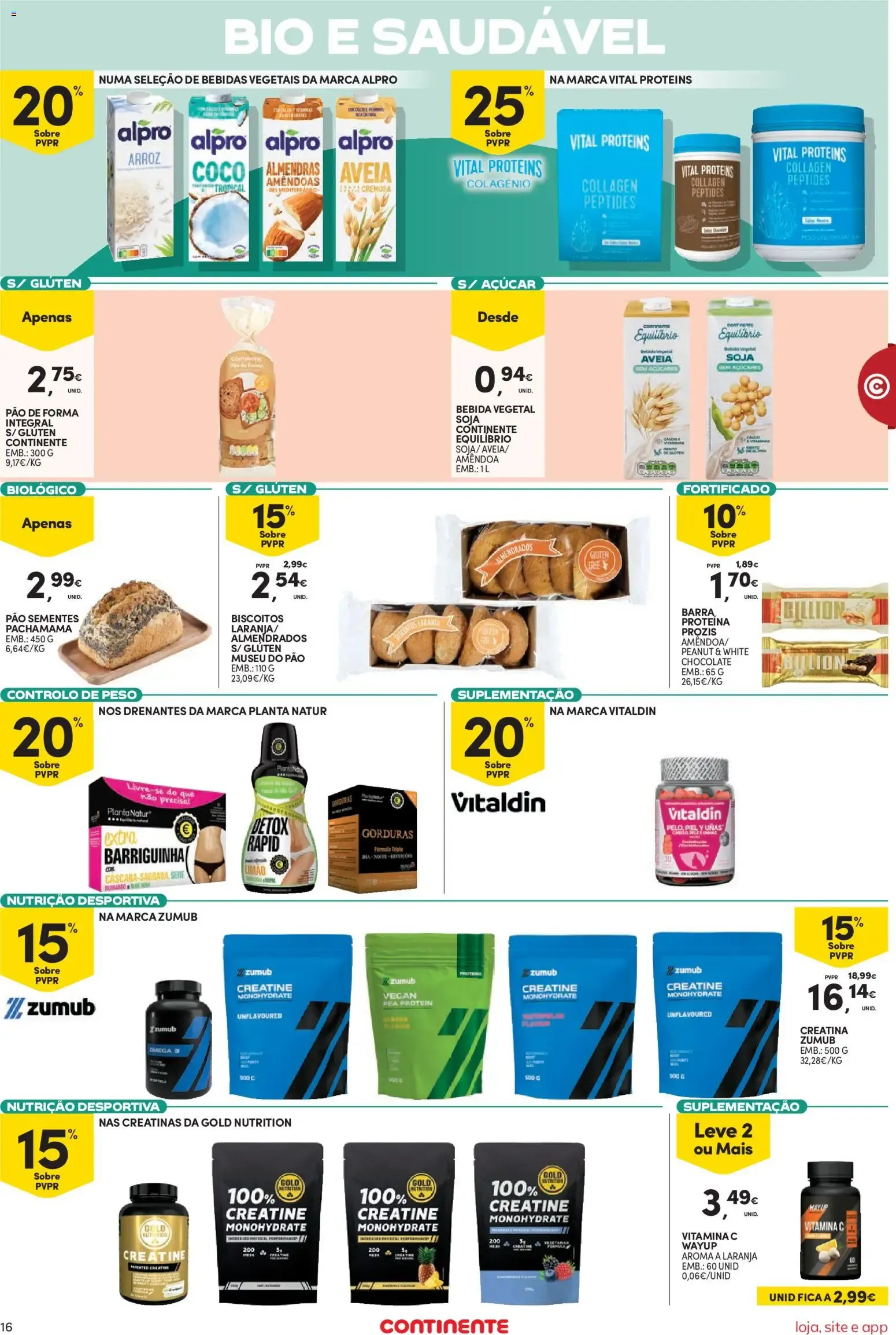 Folheto Promoções e Preços Válidos Continente de 21 de julho até 27 de julho 2026 - Pagina 16