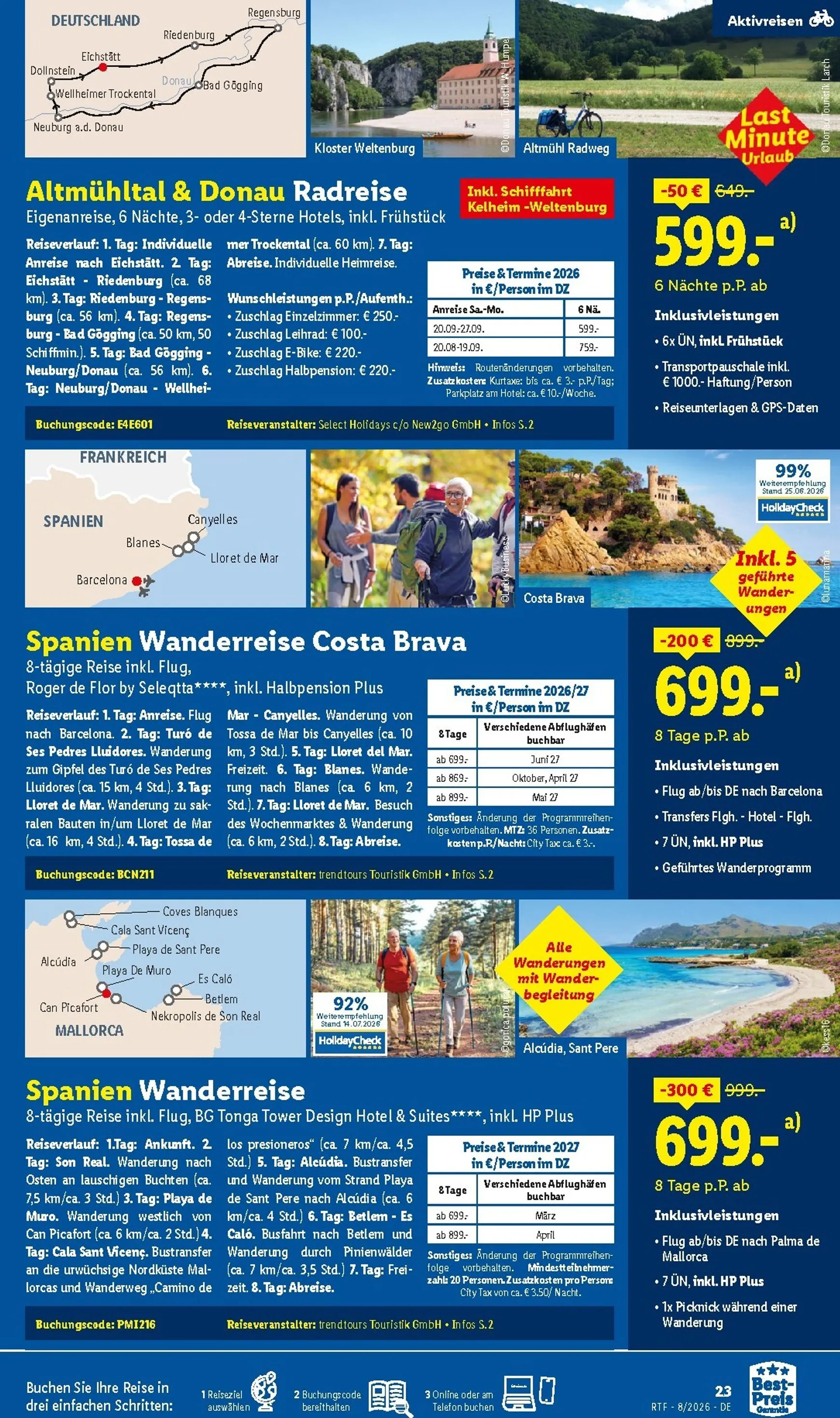 Lidl Kultur erleben & Sonne tanken von 12. August bis 15. September 2026 - Prospekt seite 23
