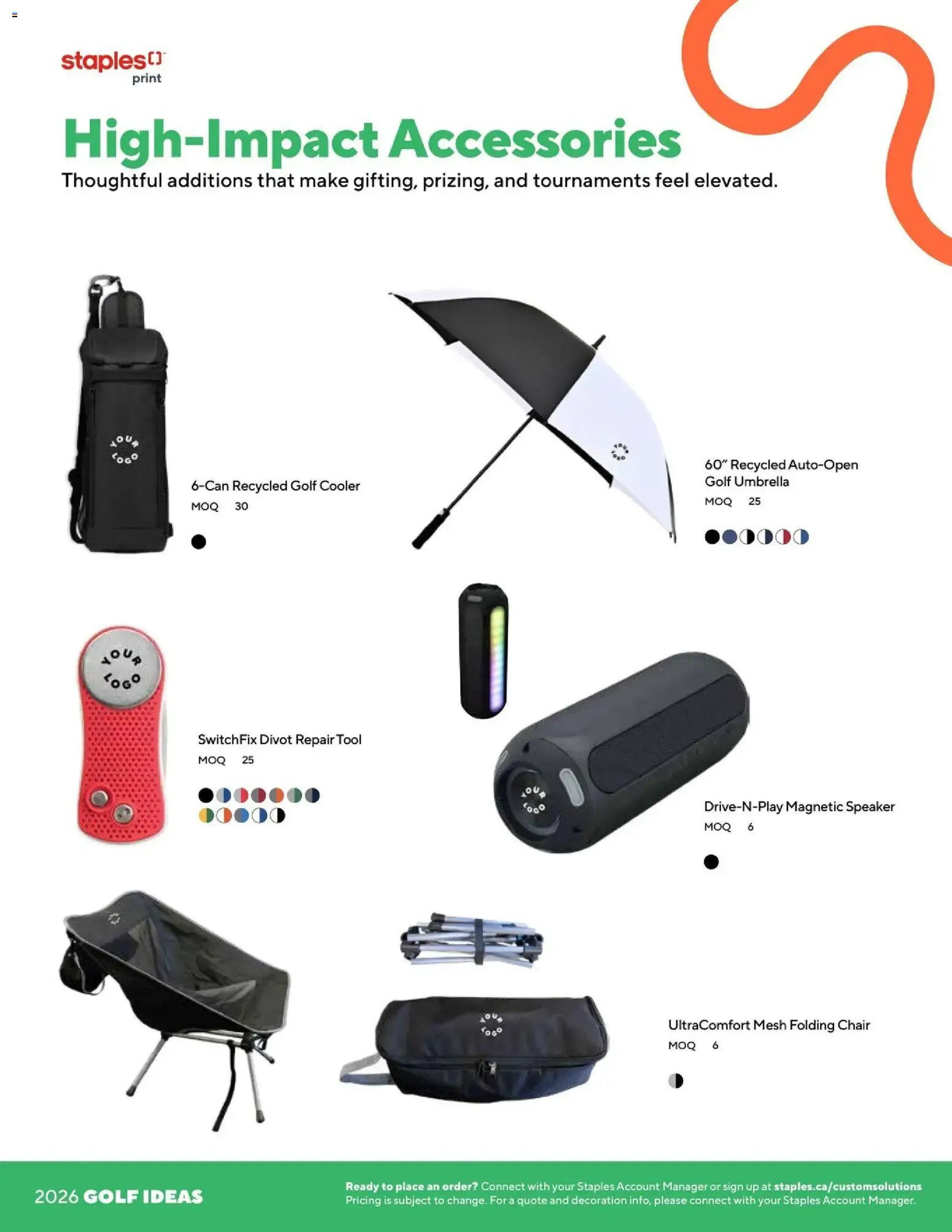 Staples 2026 Guide Golf Promotional Products from May 13 to August 31 2026 - flyer page 7