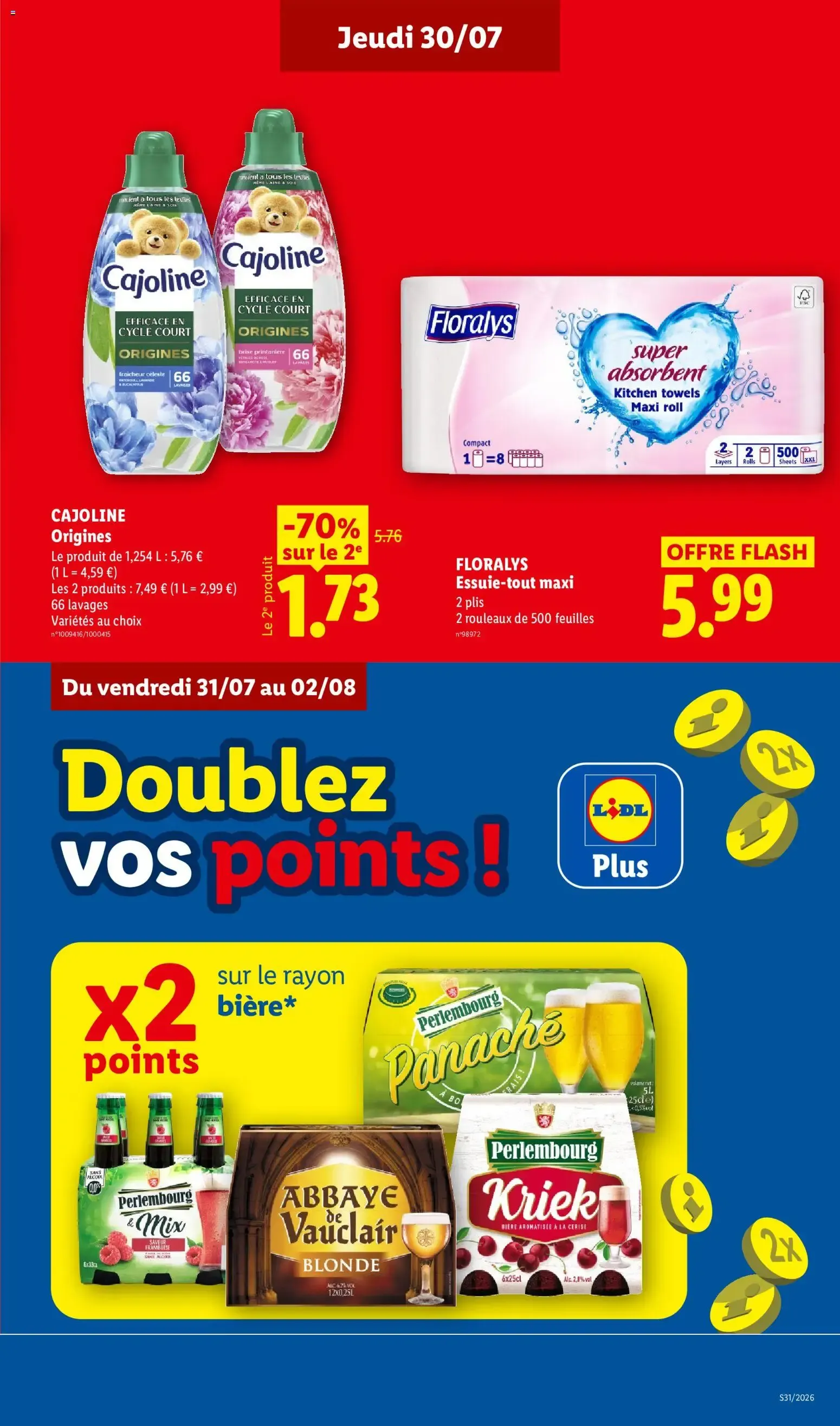 LIDL L'été des Marques du 30 juillet au 5 août 2026 - Catalogue page 25