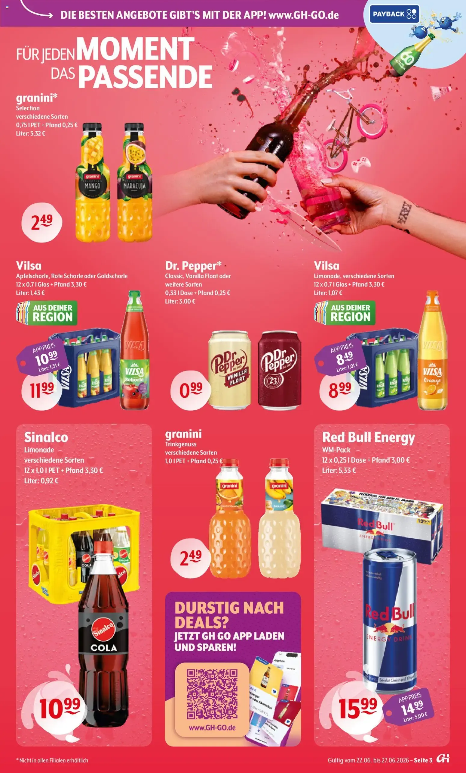Getränke Hoffmann - Jubiläumsdeals von 22. Juni bis 27. Juni 2026 - Prospekt seite 3