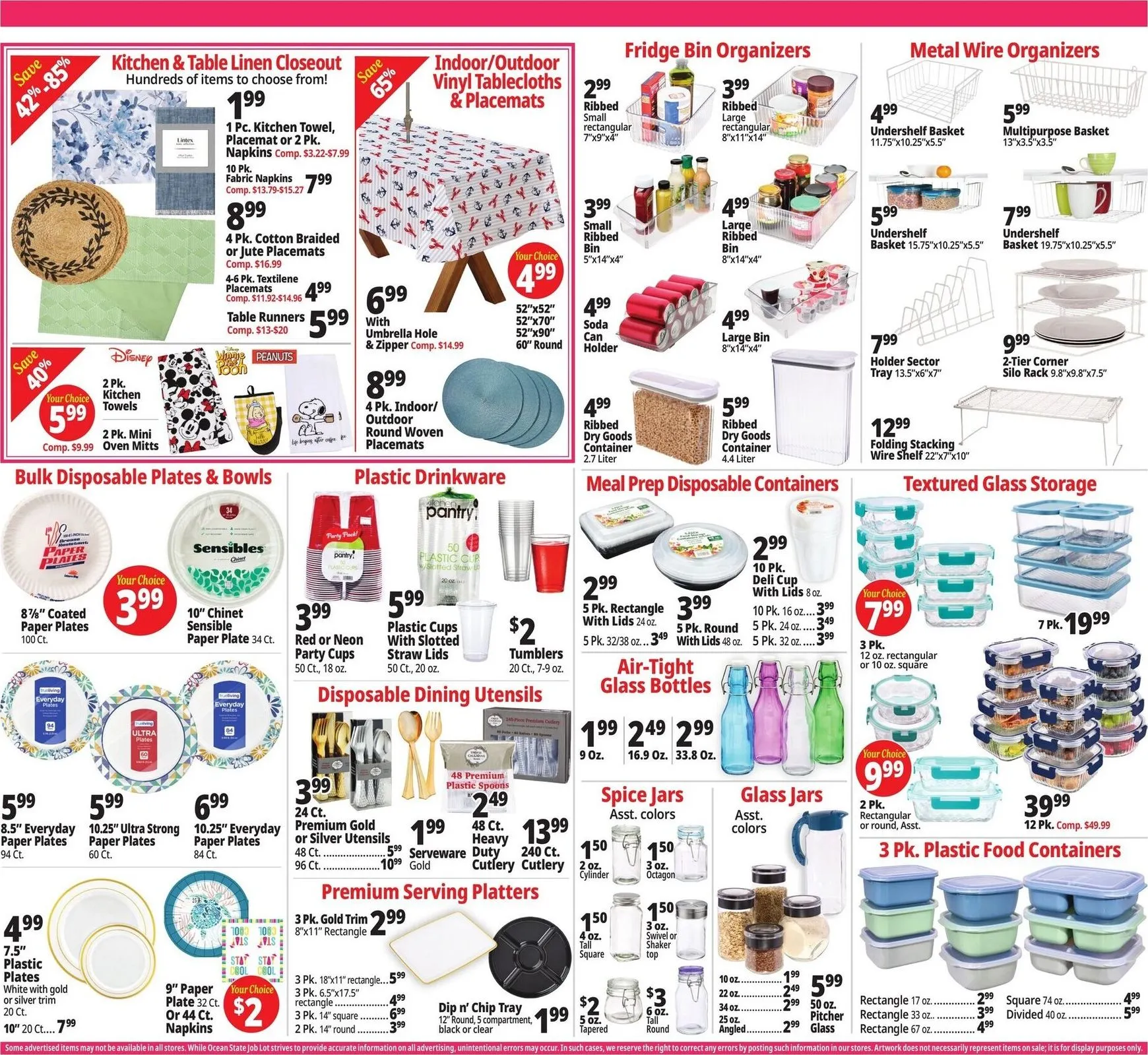 Weekly ad Current Ocean State Job Lot leaflet valid from Thursday 07/16/2026 to Wednesday 07/22/2026 from July 16 to July 22 2026 - Page 12