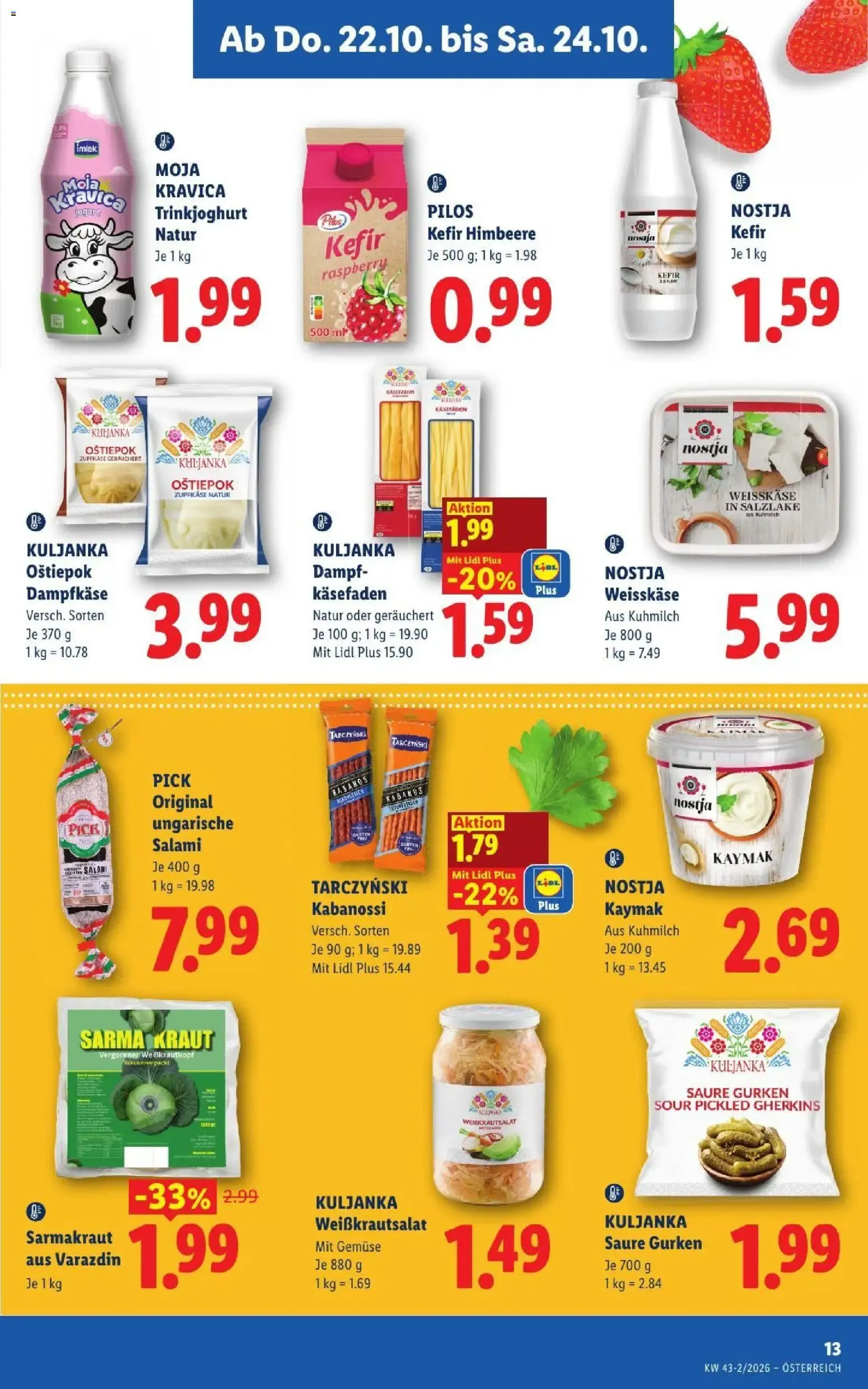 Lidl Flugblatt ab 22.10.2026 - Angebote ab donnerstag von 22. Oktober bis 24. Oktober 2026 - Flugblätt seite 15