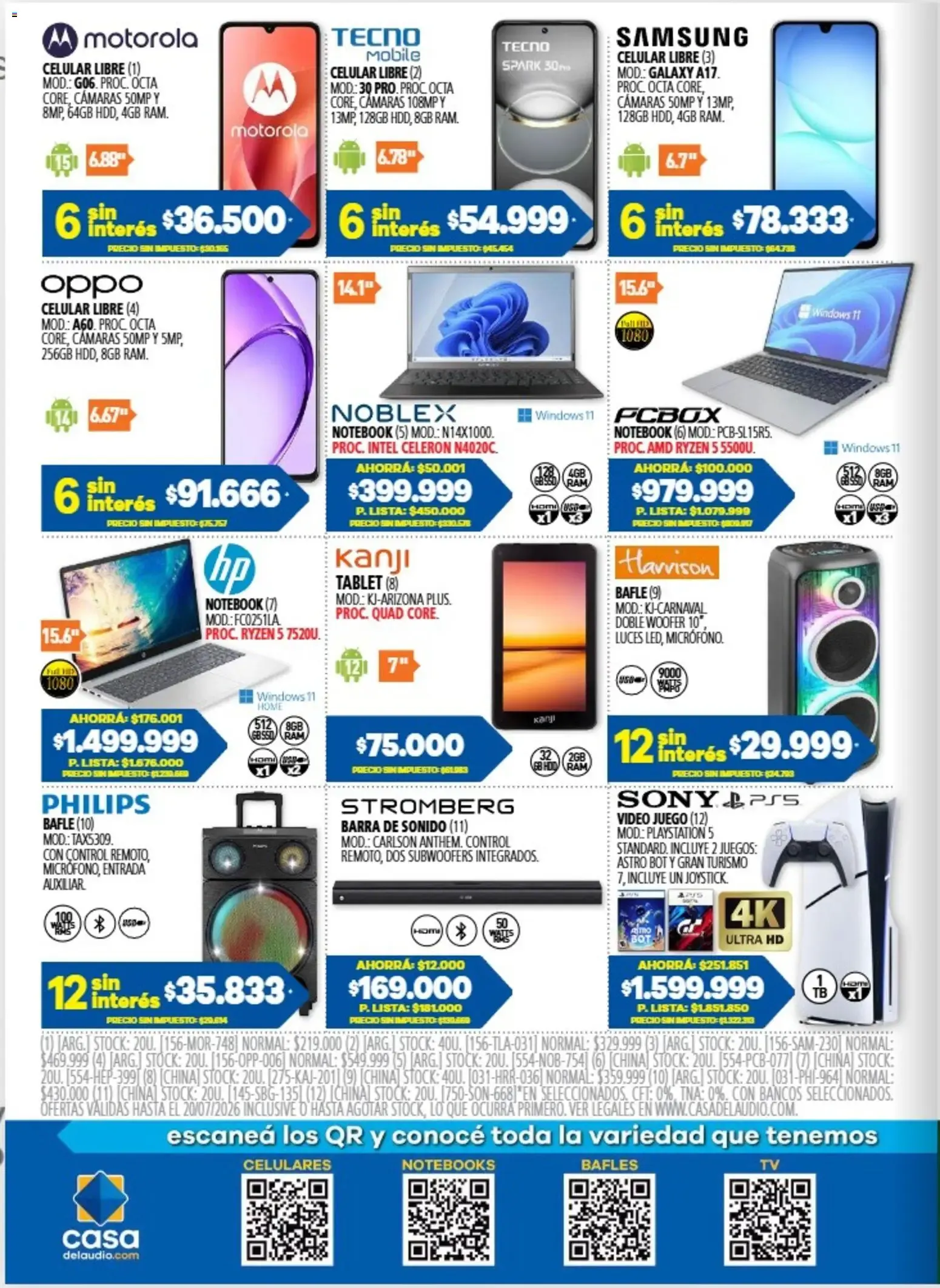Ofertas de Casa del Audio catálogo del 08/07/2026 - 31/07/2026 8 de julio al 20 de julio 2026 - Página 6 del catálogo