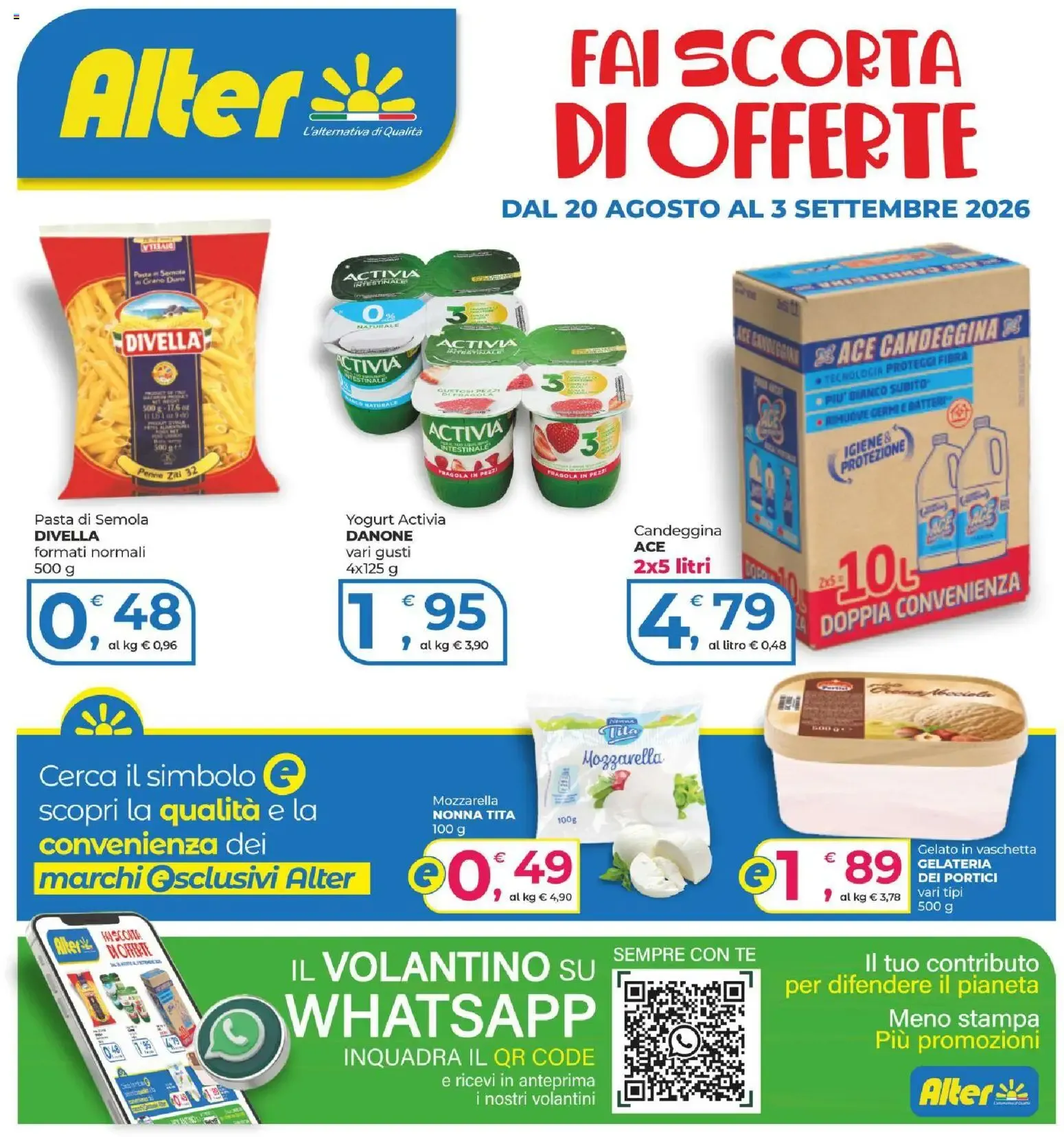 Nuovo Alter Discount volantino dal 20/08/2026 > offerte anteprima 🛍️ da 20 agosto a 3 settembre di 2026 - Pagina del volantino 1