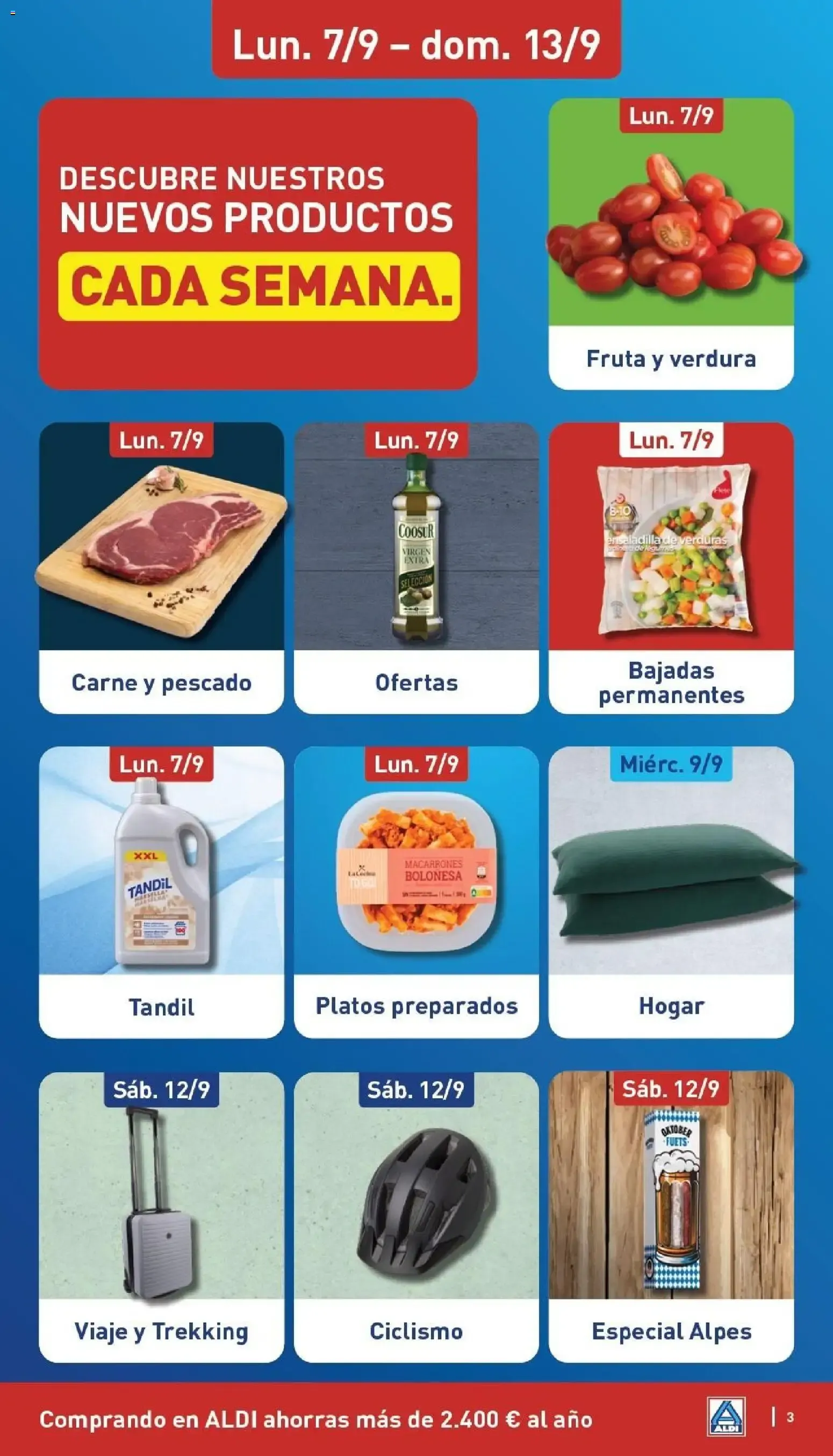 Catálogo de Aldi folleto Baleares del 07/09/2026 | Catálogo 7 de septiembre al 13 de septiembre 2026 - Página 3