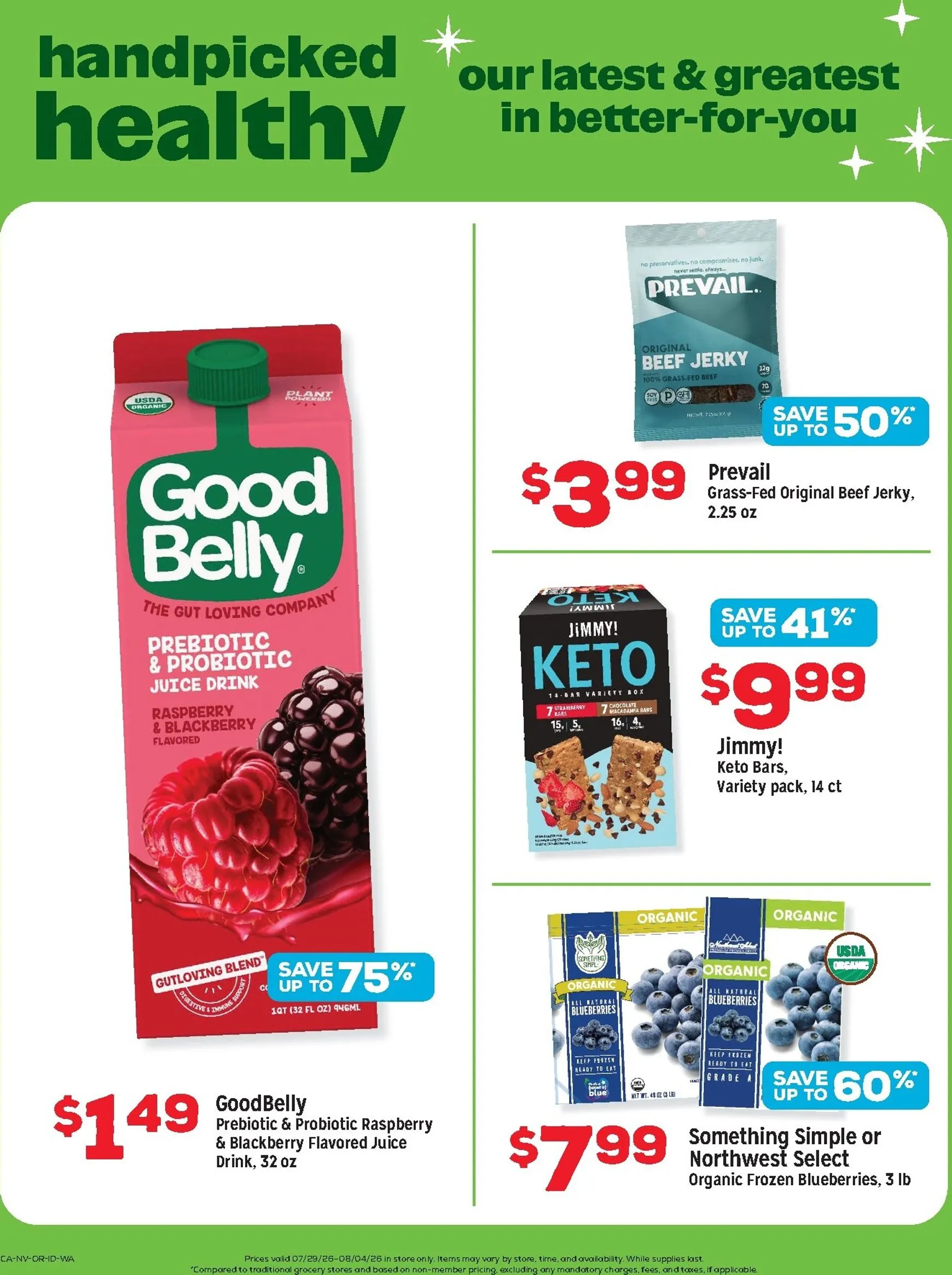 Weekly ad Current Grocery Outlet leaflet valid from Wednesday 07/29/2026 to Tuesday 08/04/2026 from July 29 to August 4 2026 - Page 4