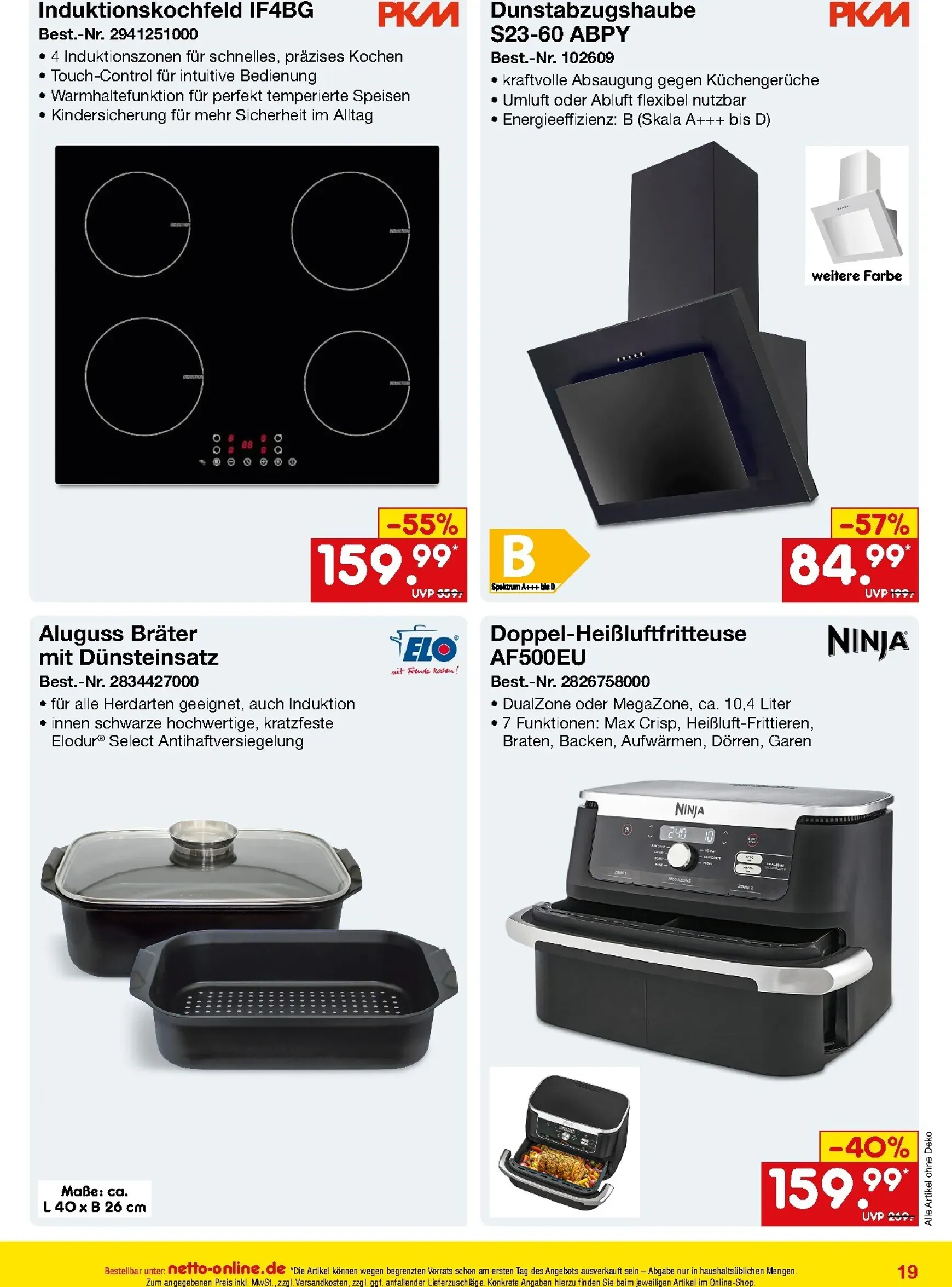 Netto Marken Discount - Online-Angebote Oktober Prospekt – von Donnerstag 01.10.2026 bis Samstag 31.10.2026 von 1. Oktober bis 31. Oktober 2026 - Prospekt seite 19