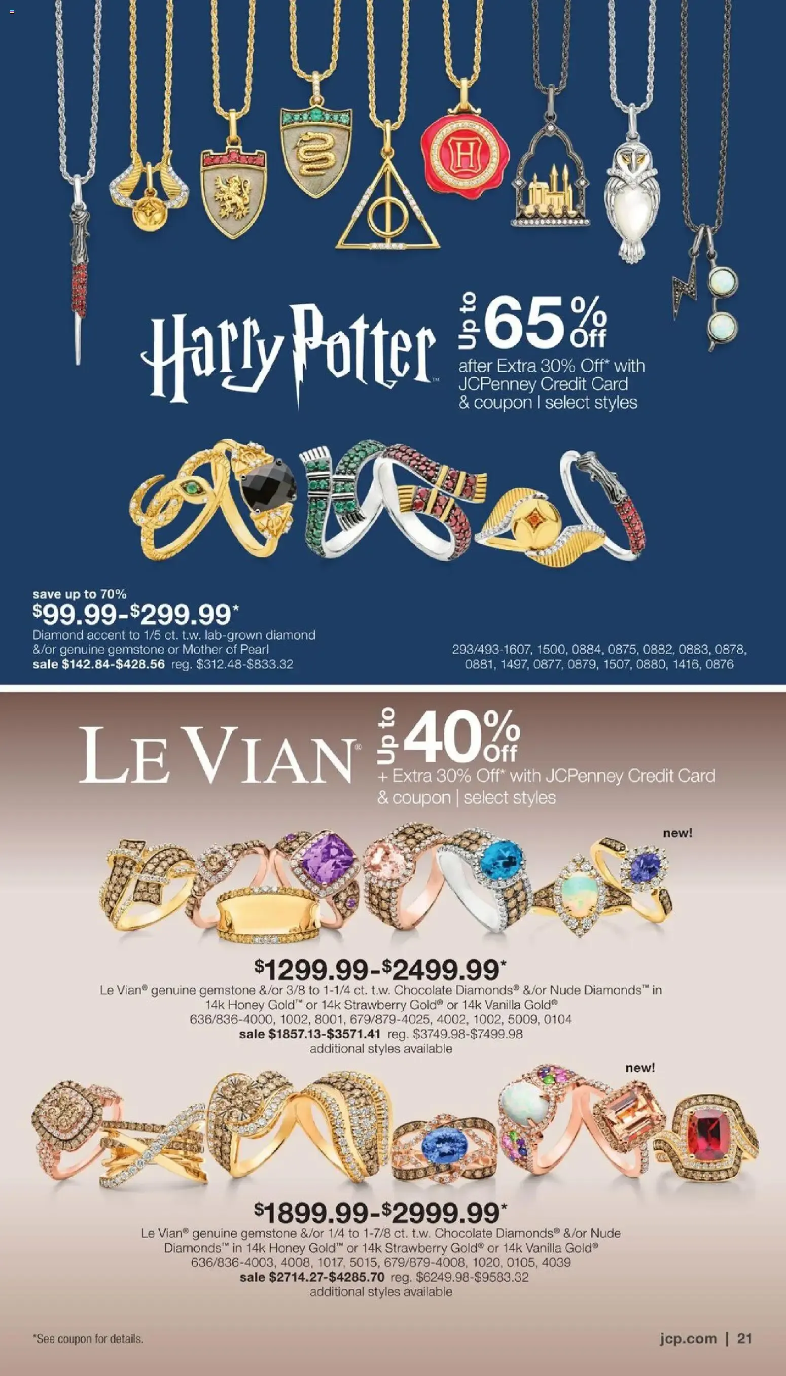 Weekly promotion JCPenney Billion Dollar Jewelry Sale spanning from September 3 to September 20 2026 - Page 20 for Catalogue 365