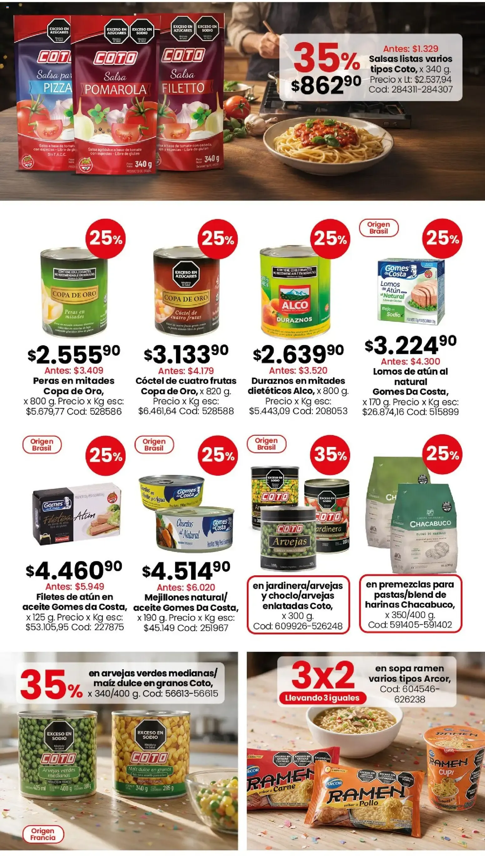 Ofertas de Ofertas Semanales Almacén y bebidas 19 de octubre al 25 de octubre 2026 - Página 3 del catálogo