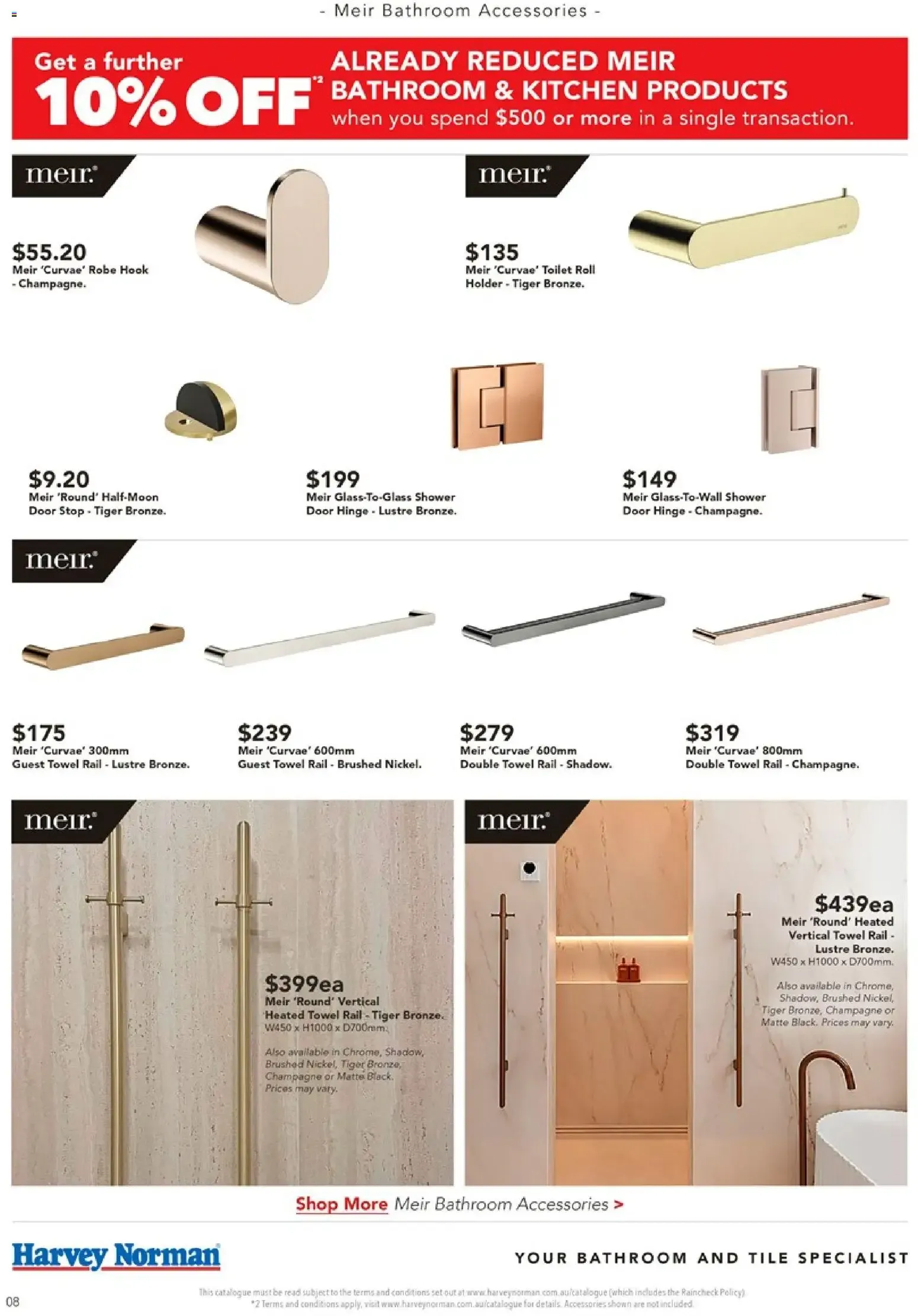 Harvey Norman Your Bathroom and Tile Specialist - Catalogue valid from 8 October to 25 October 2026 - page 8