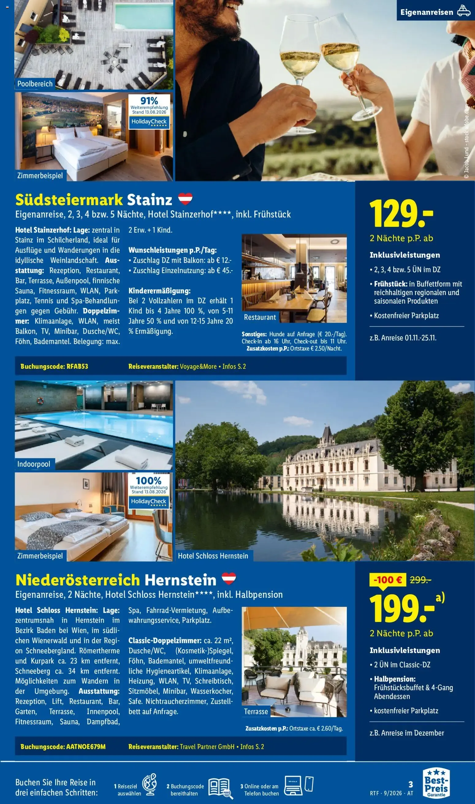 Traumurlaub zum Best-Preis buchen lohnt sich. von 12. September bis 15. Oktober 2026 - Flugblätt seite  3