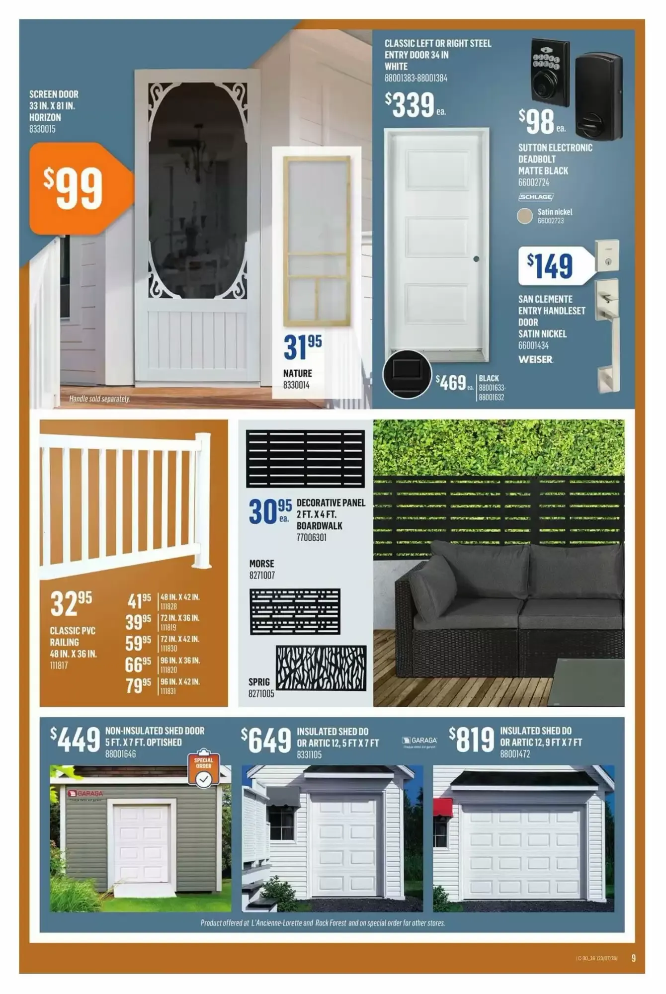 Canac flyer week 30 from July 23 to July 29 2026 - flyer page 9