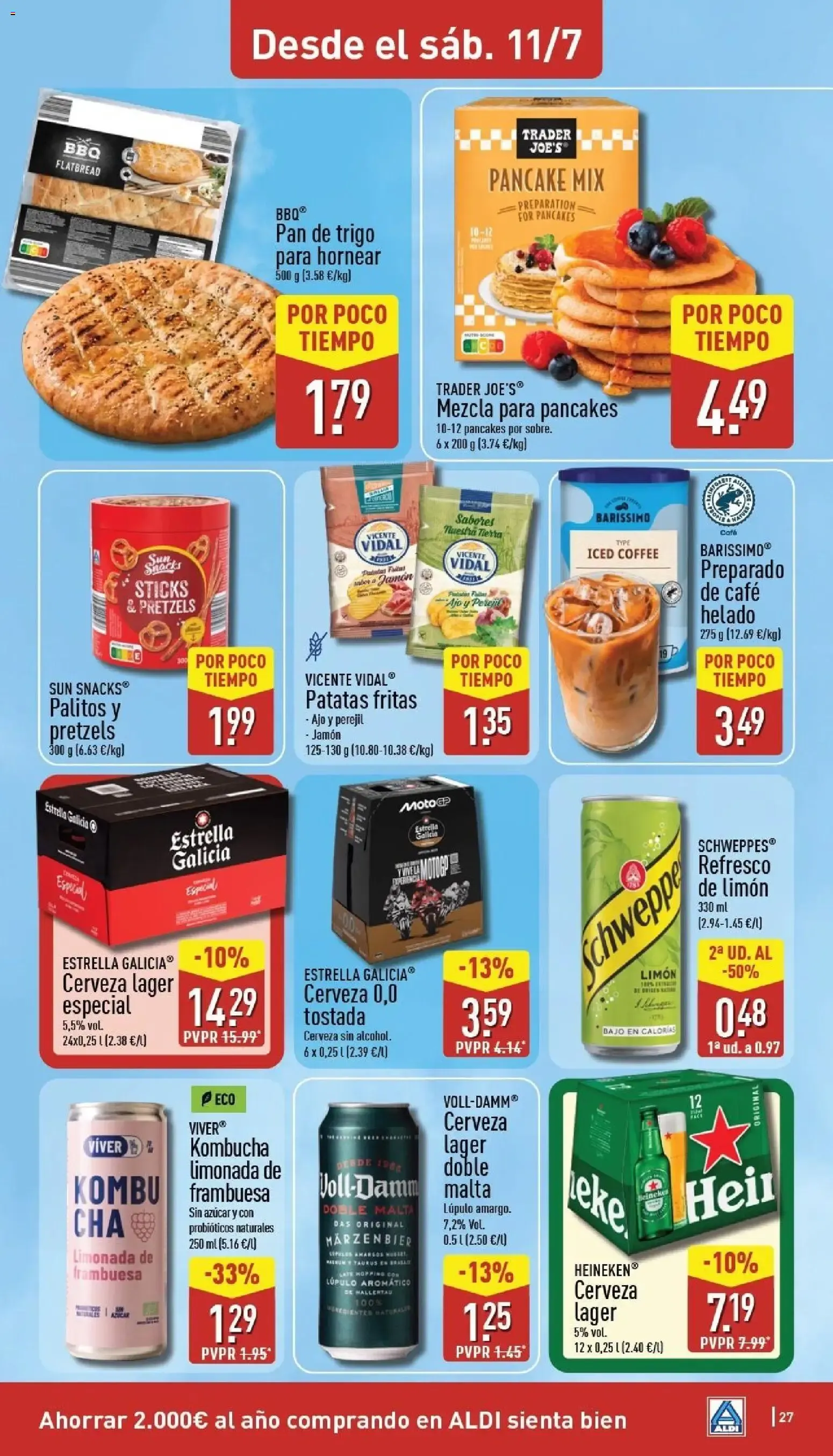 Catálogo de Aldi: Un Baño de Frescura al Mejor Precio 6 de julio al 12 de julio 2026 - Página 27