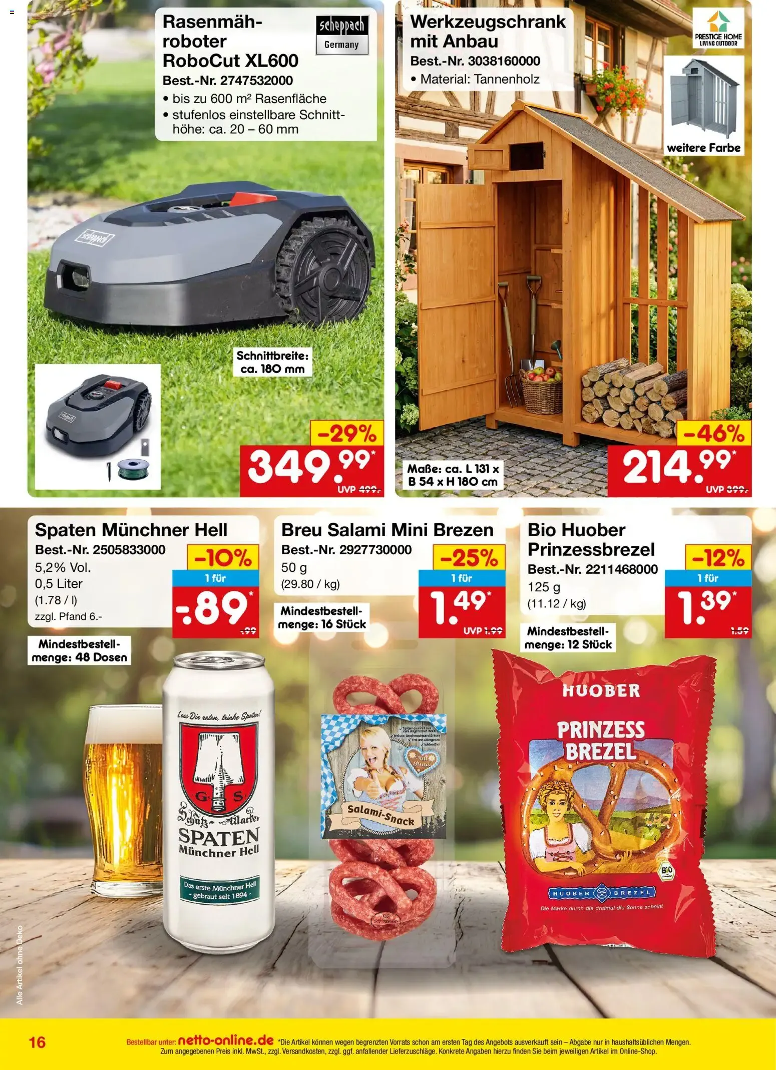 Netto Marken-Discount Online-Angebote September (ab 01.09.2026) » Angebote von 1. September bis 30. September 2026 - Prospekt seite 16
