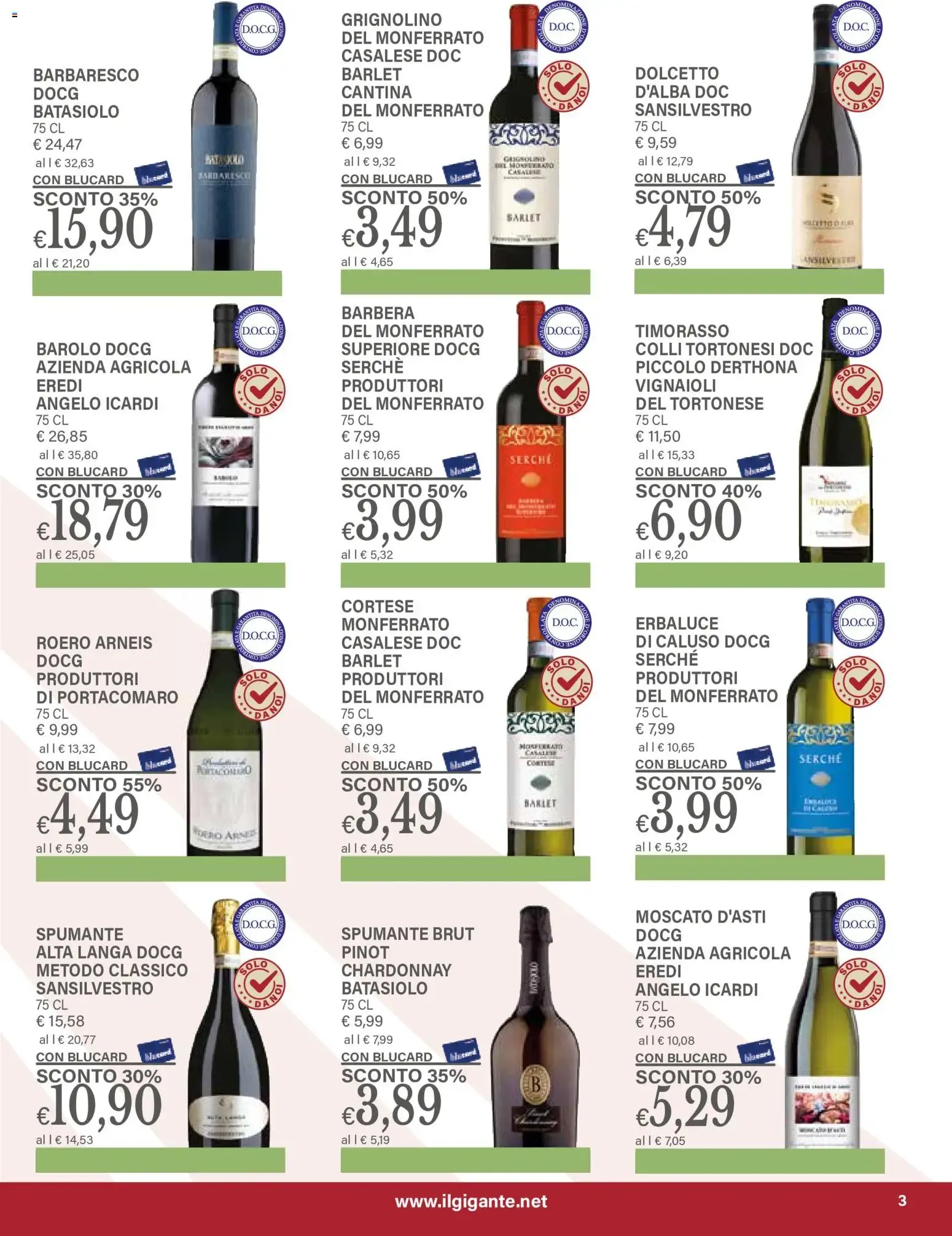 Il Tempo, La Terra, Il Gusto - L'Italia in un Solo Sorso da 10 settembre a 21 ottobre di 2026 - Pagina del volantino 3