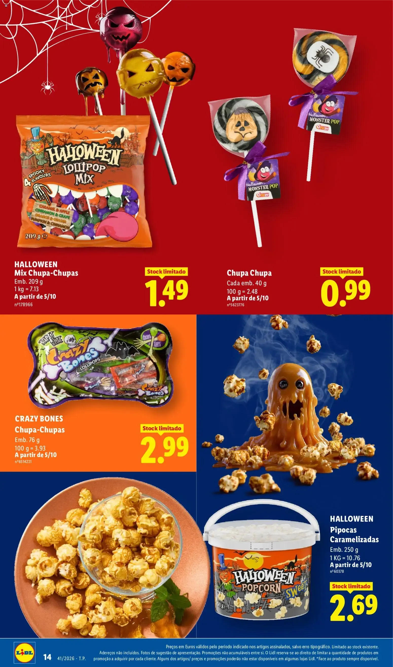 Folheto Lidl Folheto Especial Halloween » de 05/10/2026 - 01/11/2026 de 5 de outubro até 1 de novembro 2026 - Pagina 14
