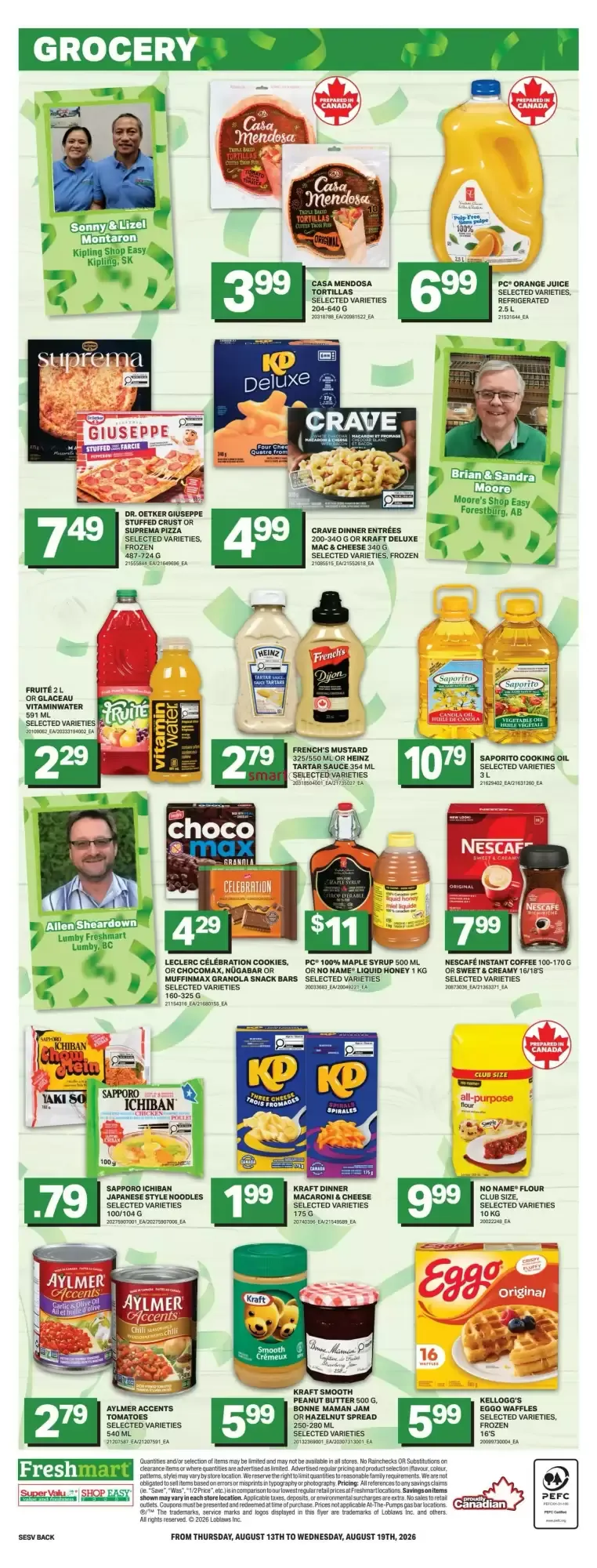 Freshmart The Amazing OWNER SALE from August 13 to August 19 2026 - flyer page 4