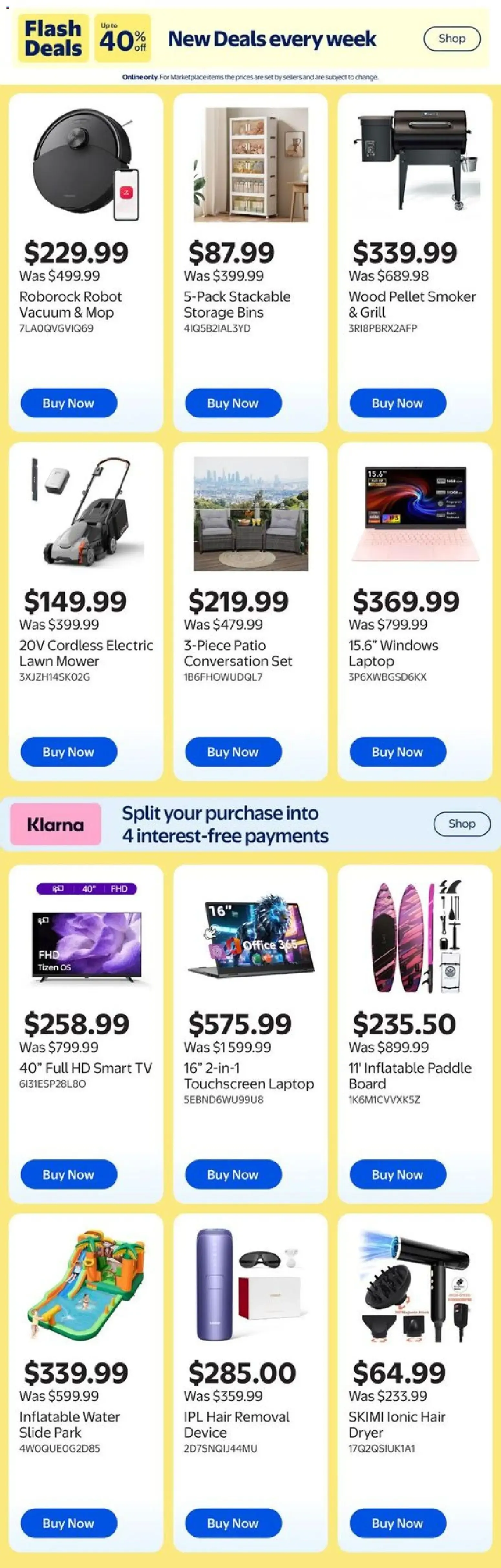 Walmart weekly flyer from Aug 6, 2026 > weekly specials & deals from August 6 to August 12 2026 - flyer page 27