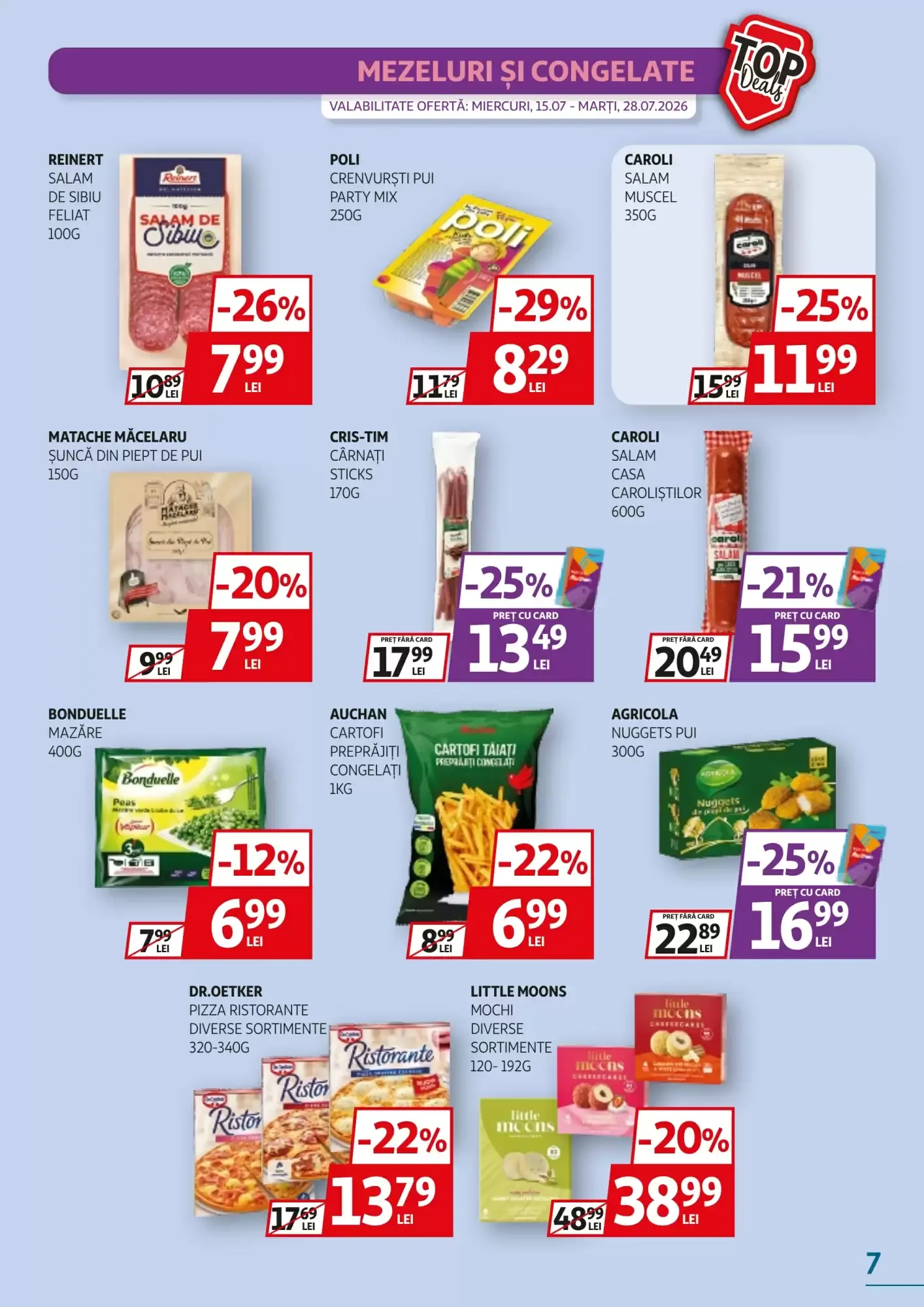 Catalog Catalog Auchan de la 15 iulie până la 28 iulie 2026 - Revista Pagina 7