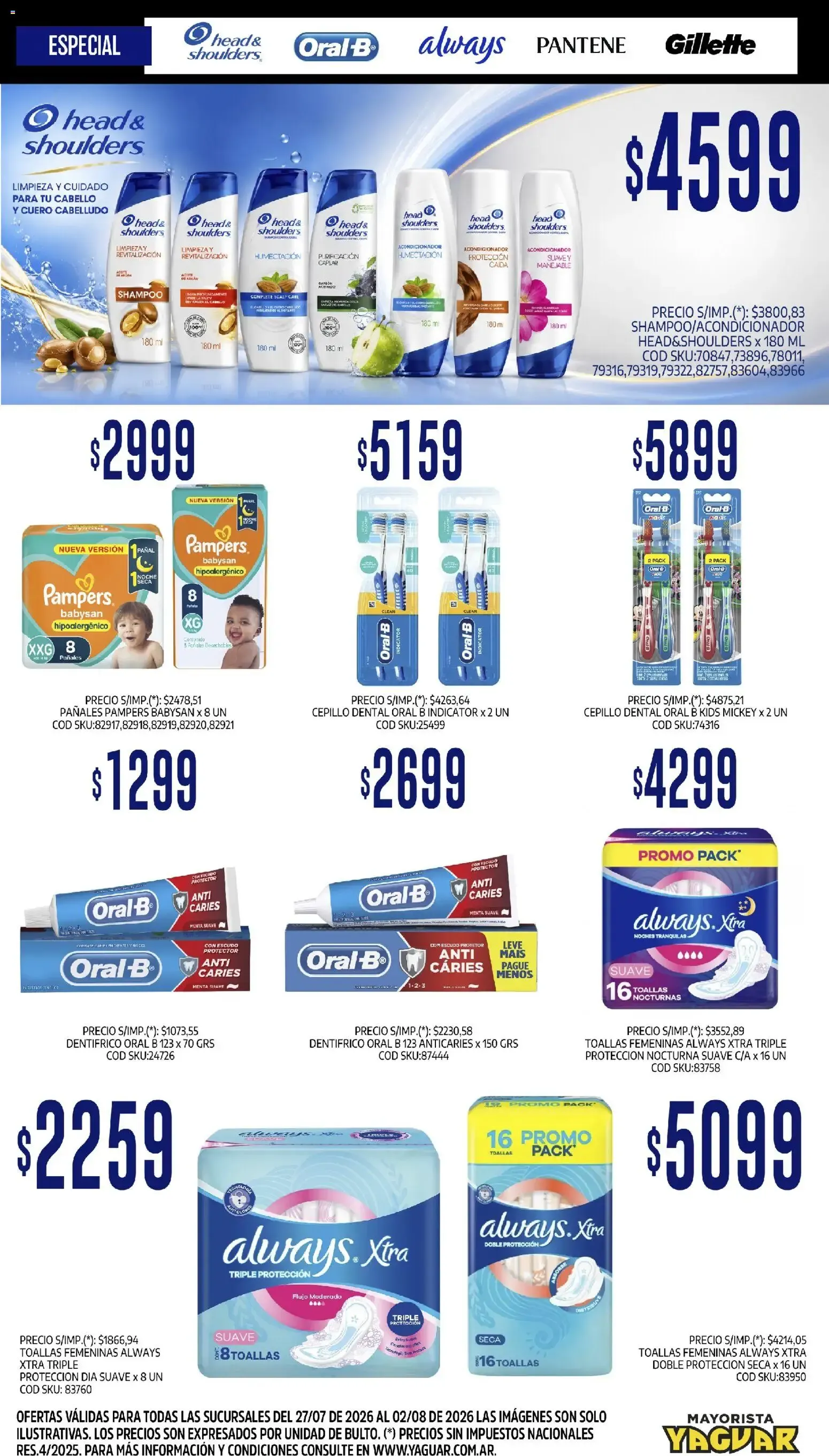 Ofertas de Yaguar - Aliados de tu bolsillo 27 de julio al 2 de agosto 2026 - Página 3 del catálogo