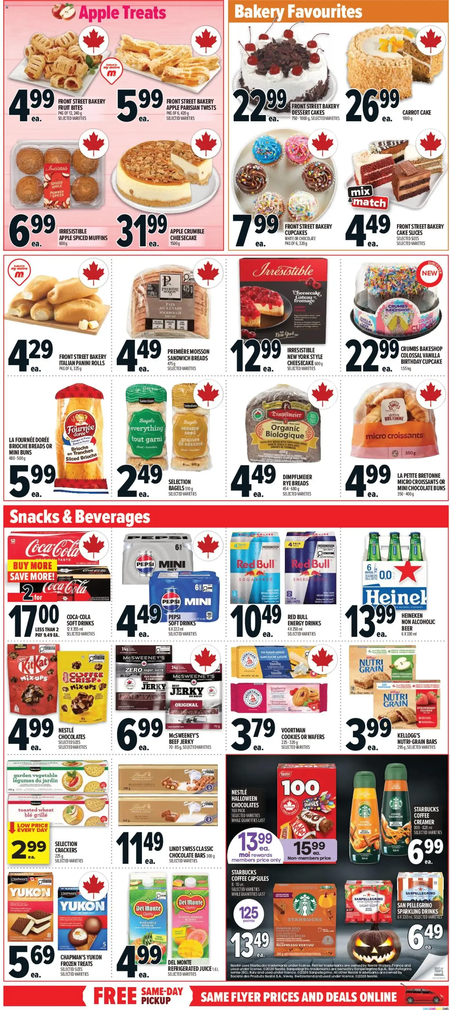 Metro weekly flyer / circulaire from Oct 22, 2026 > weekly specials & deals from October 22 to October 28 2026 - flyer page 10