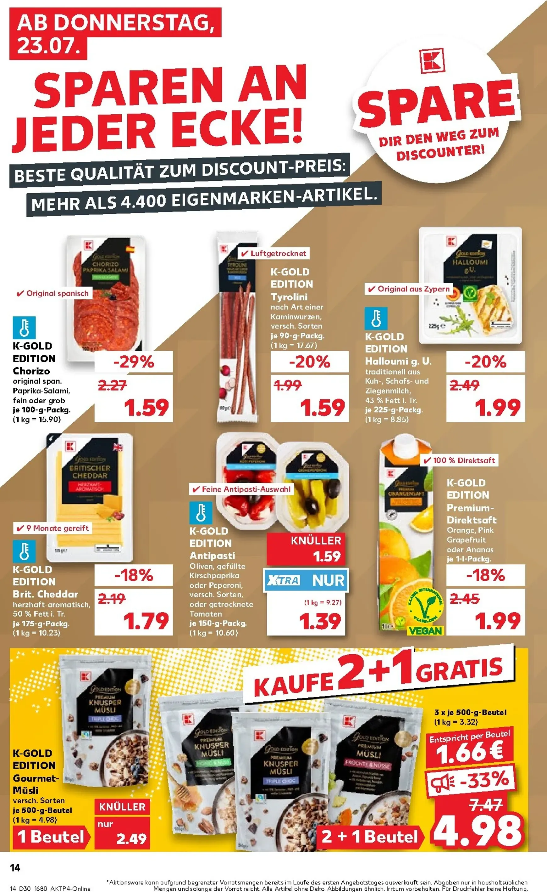 Kaufland Prospekt nächste Woche – von Donnerstag 23.07.2026 bis Mittwoch 29.07.2026 von 23. Juli bis 29. Juli 2026 - Prospekt seite 15