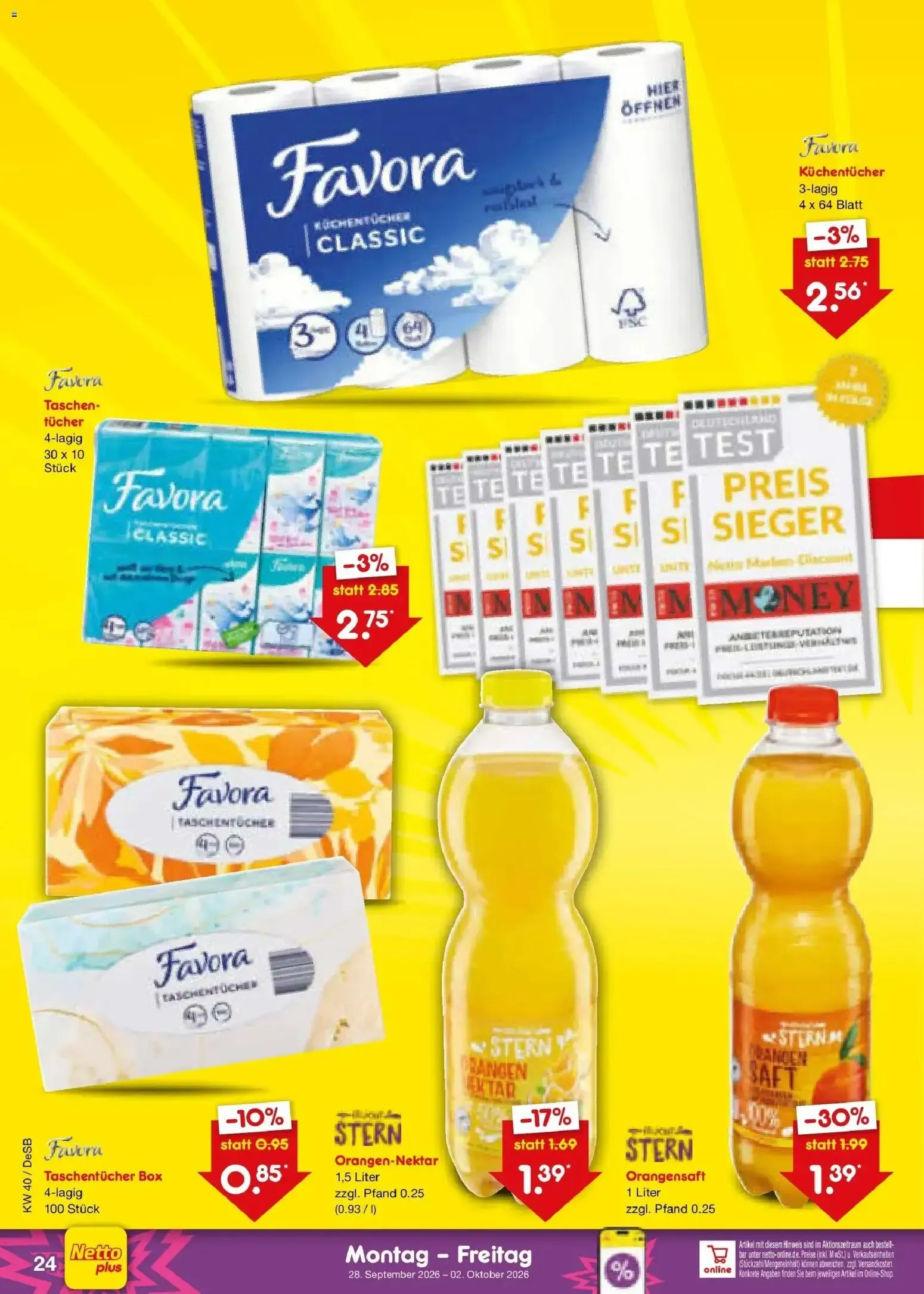 Netto Marken-Discount Prospekt (ab 28.09.2026) » Angebote von 28. September bis 2. Oktober 2026 - Prospekt seite 33