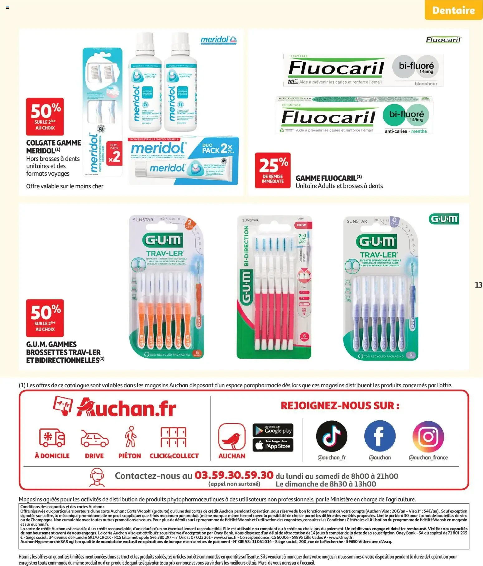 Auchan Parapharmacie, beauté à partir du 02/06/2026 - promo en ligne du 2 juin au 24 juin 2026 - Catalogue page 13