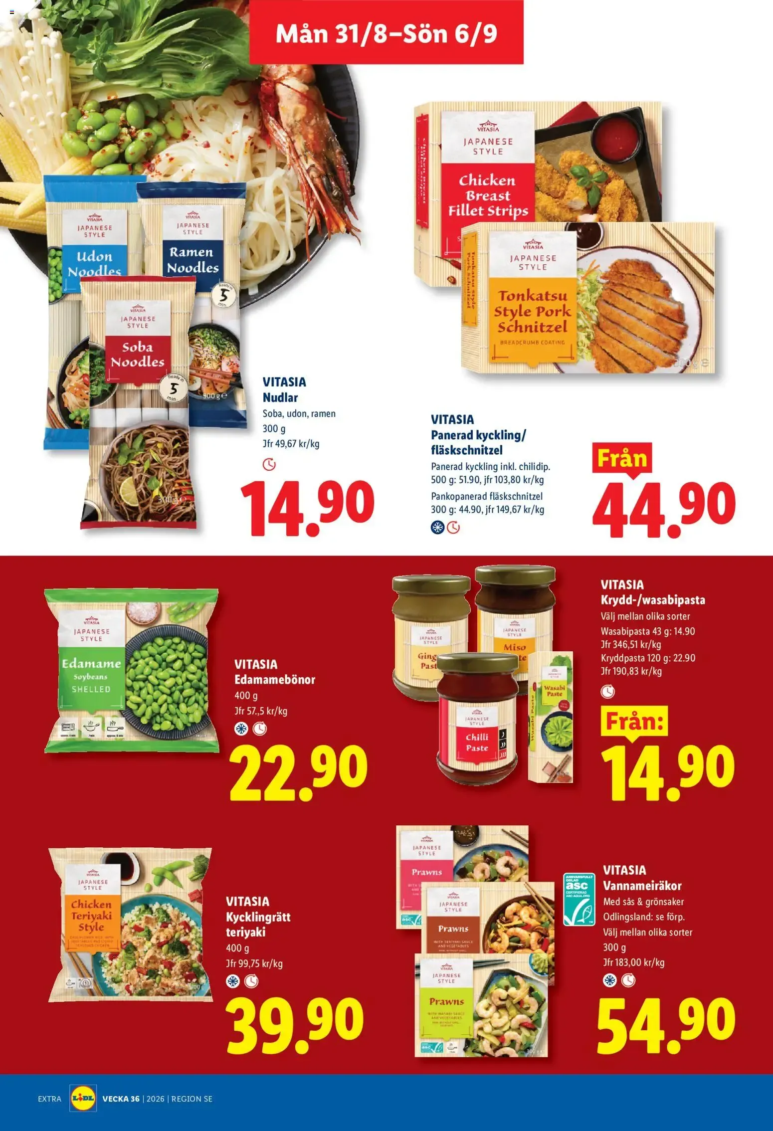 Lidl: Kvalitet till röda priser. Det lönar sig. från 31 augusti till 6 september 2026 - Reklamblad sidor 10