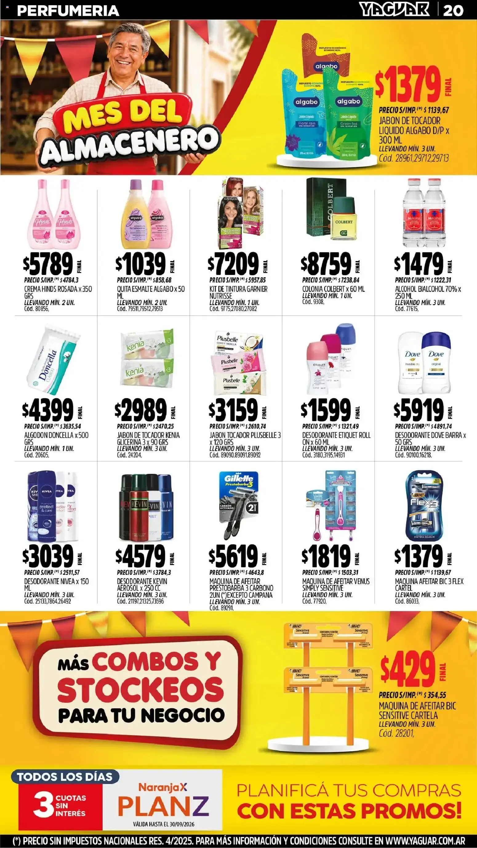 Ofertas de Mayorista Yaguar - Mes del Almacenero - San Juan 31 de agosto al 5 de septiembre 2026 - Página 19 del catálogo