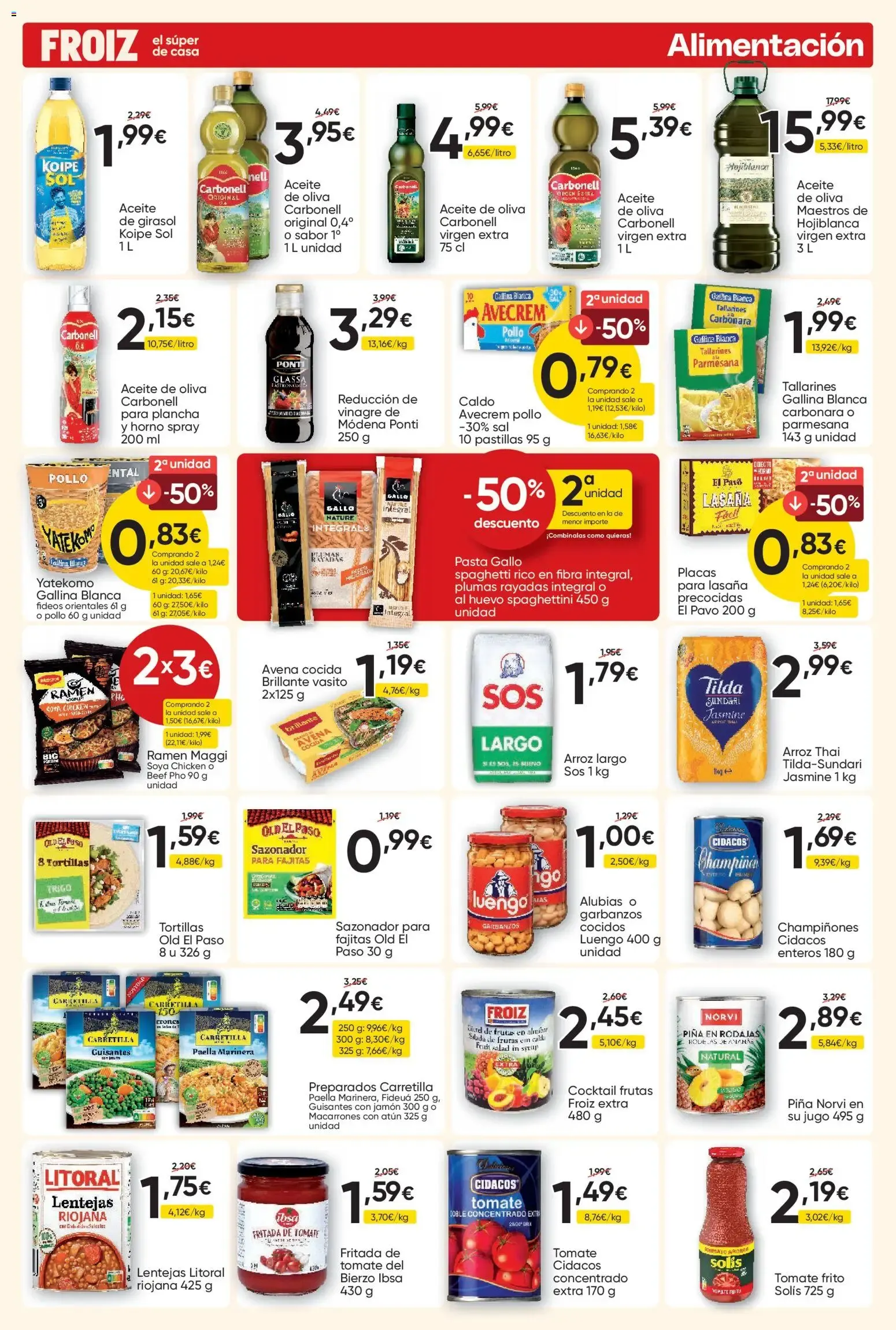 Catálogo de Froiz: Calidad al mejor precio 11 de agosto al 26 de agosto 2026 - Página 9