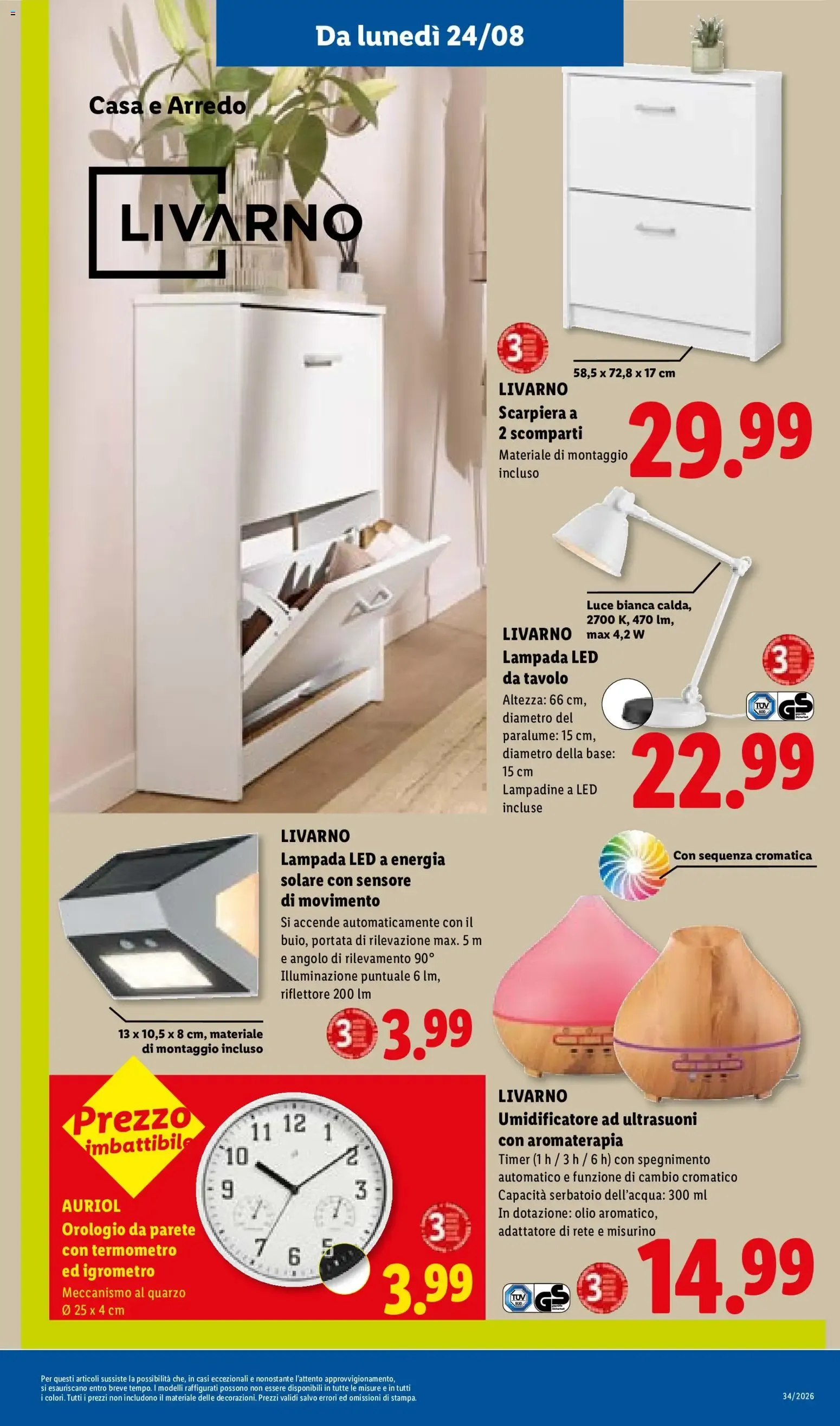 NUOVO LIDL volantino dal 20/08/2026 della prossima settimana da 20 agosto a 26 agosto di 2026 - Pagina del volantino 36